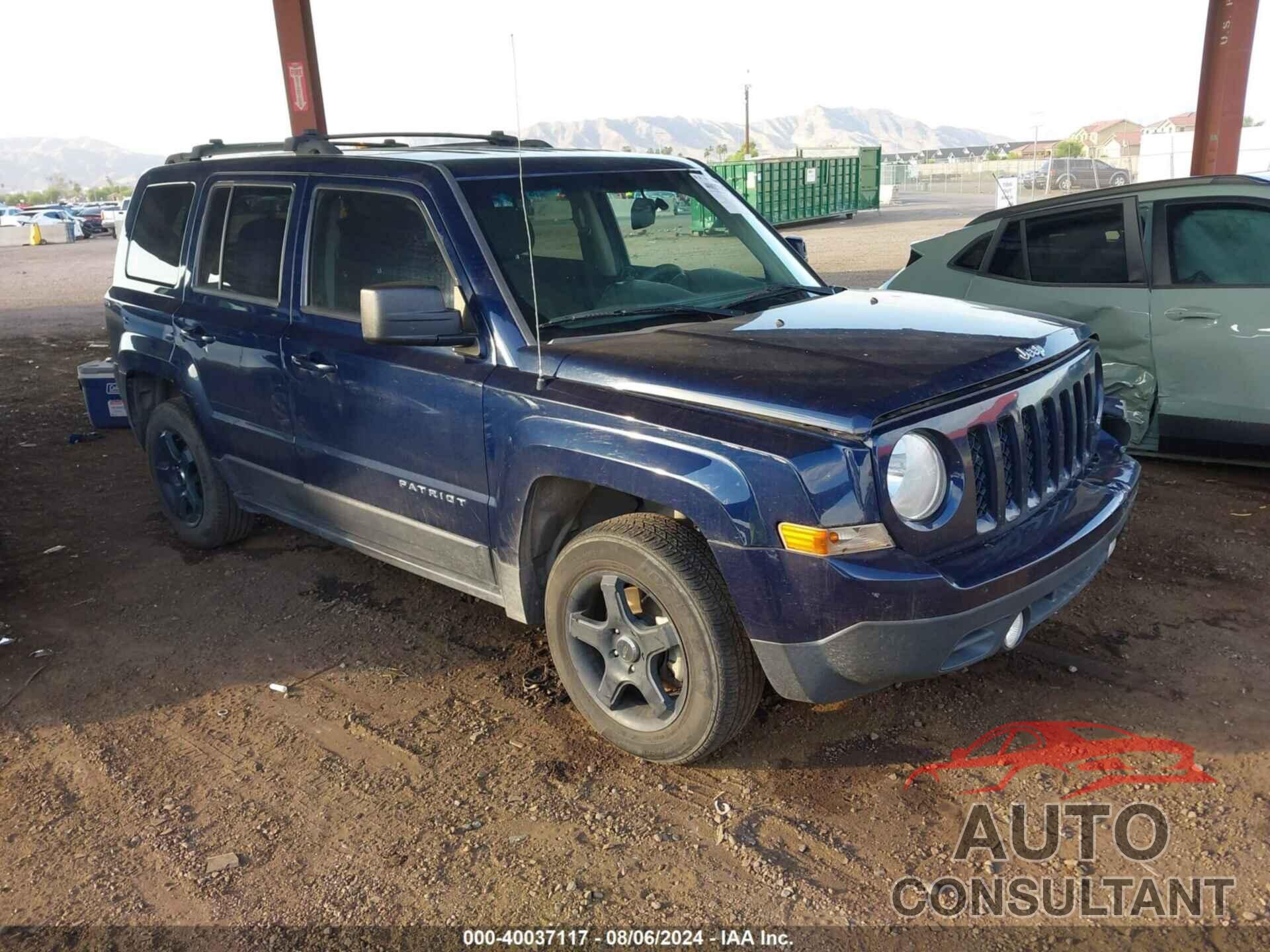 JEEP PATRIOT 2017 - 1C4NJPBB0HD202545