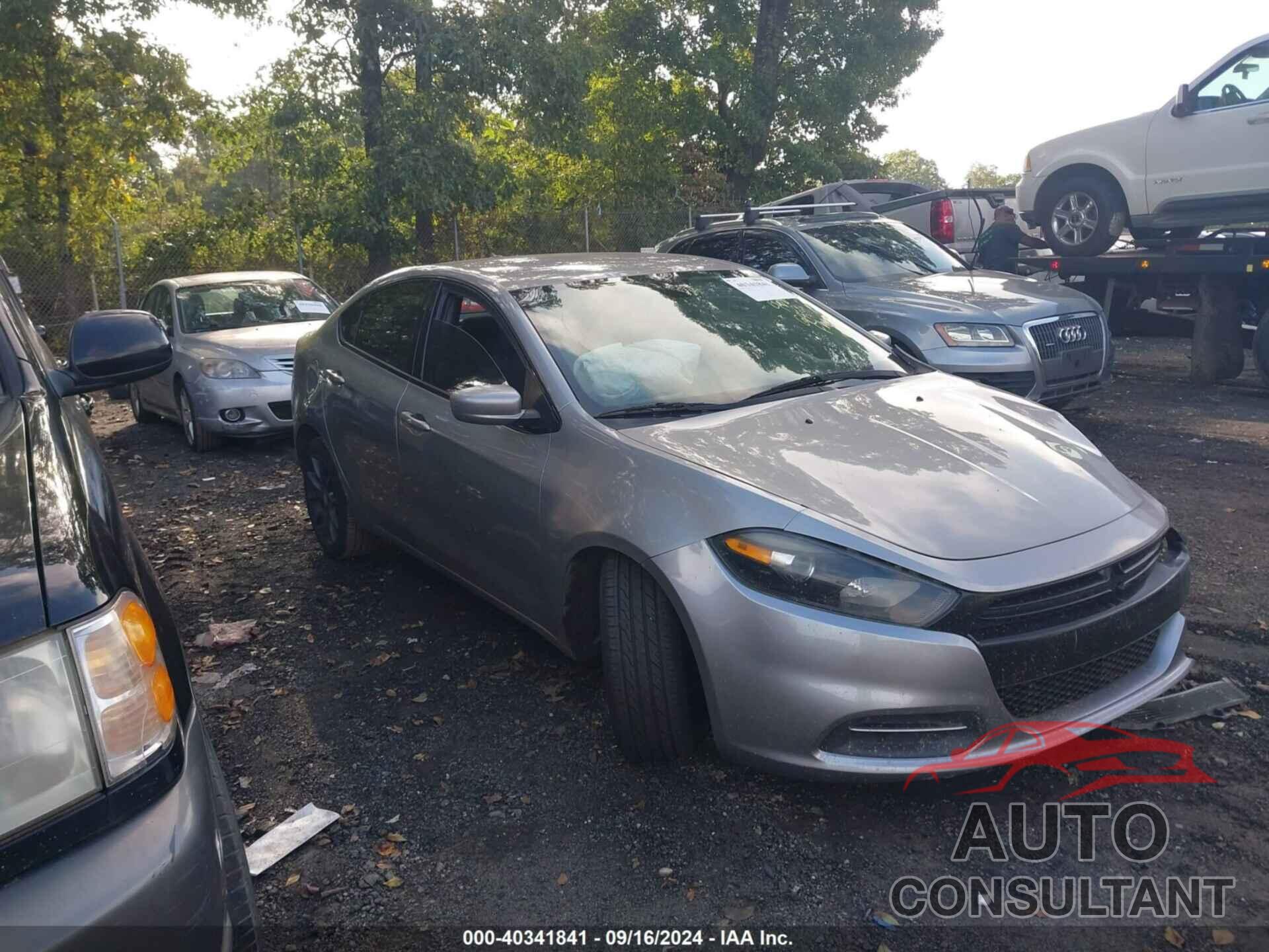 DODGE DART 2016 - 1C3CDFAAXGD767308