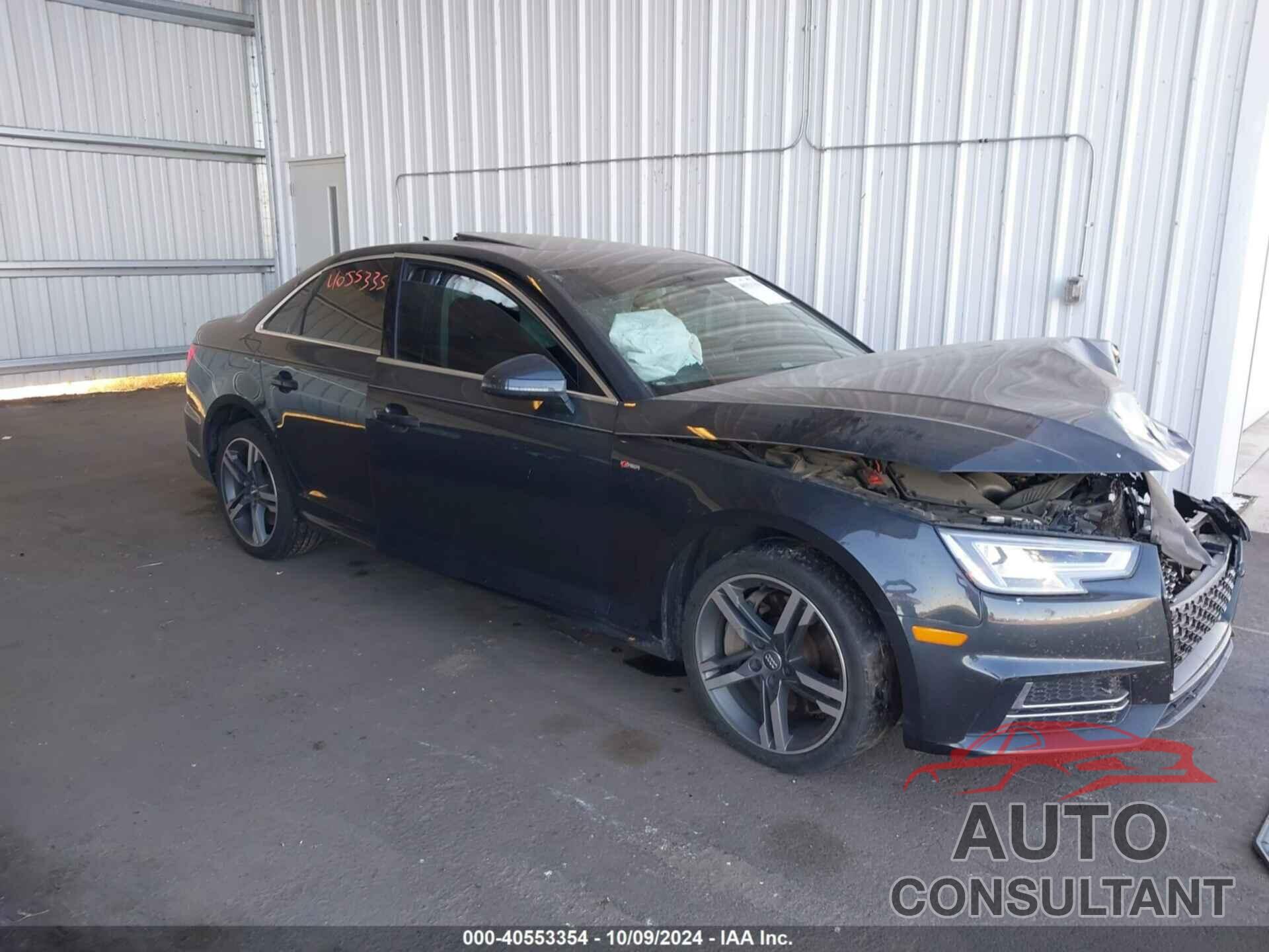 AUDI A4 2017 - WAUENAF41HN029185