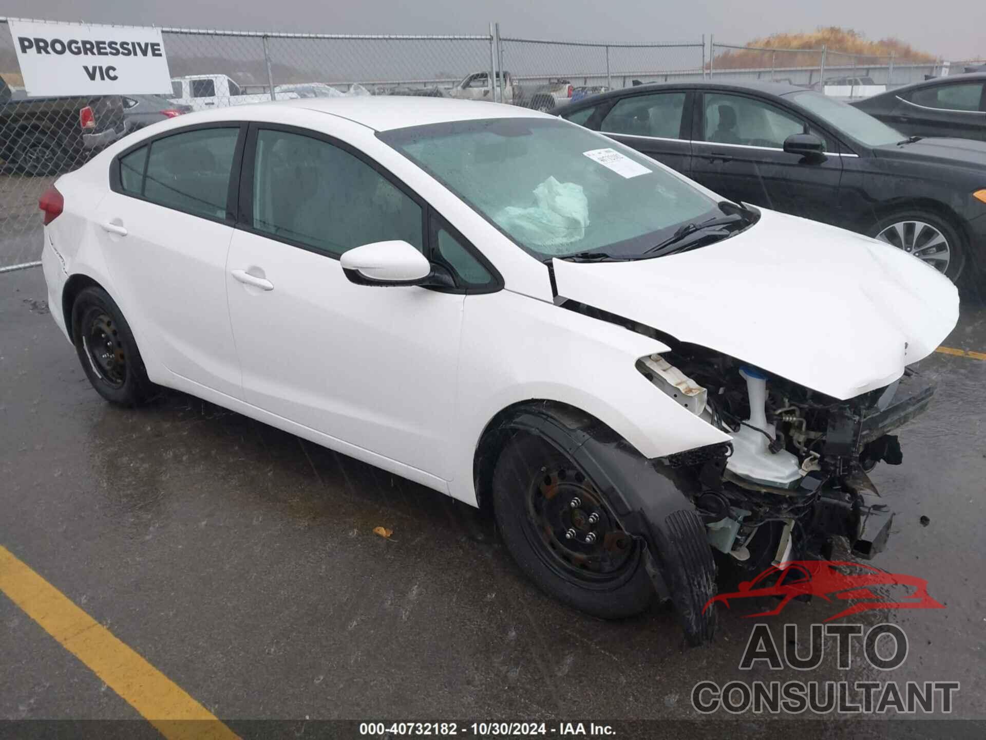 KIA FORTE 2017 - 3KPFL4A74HE107897