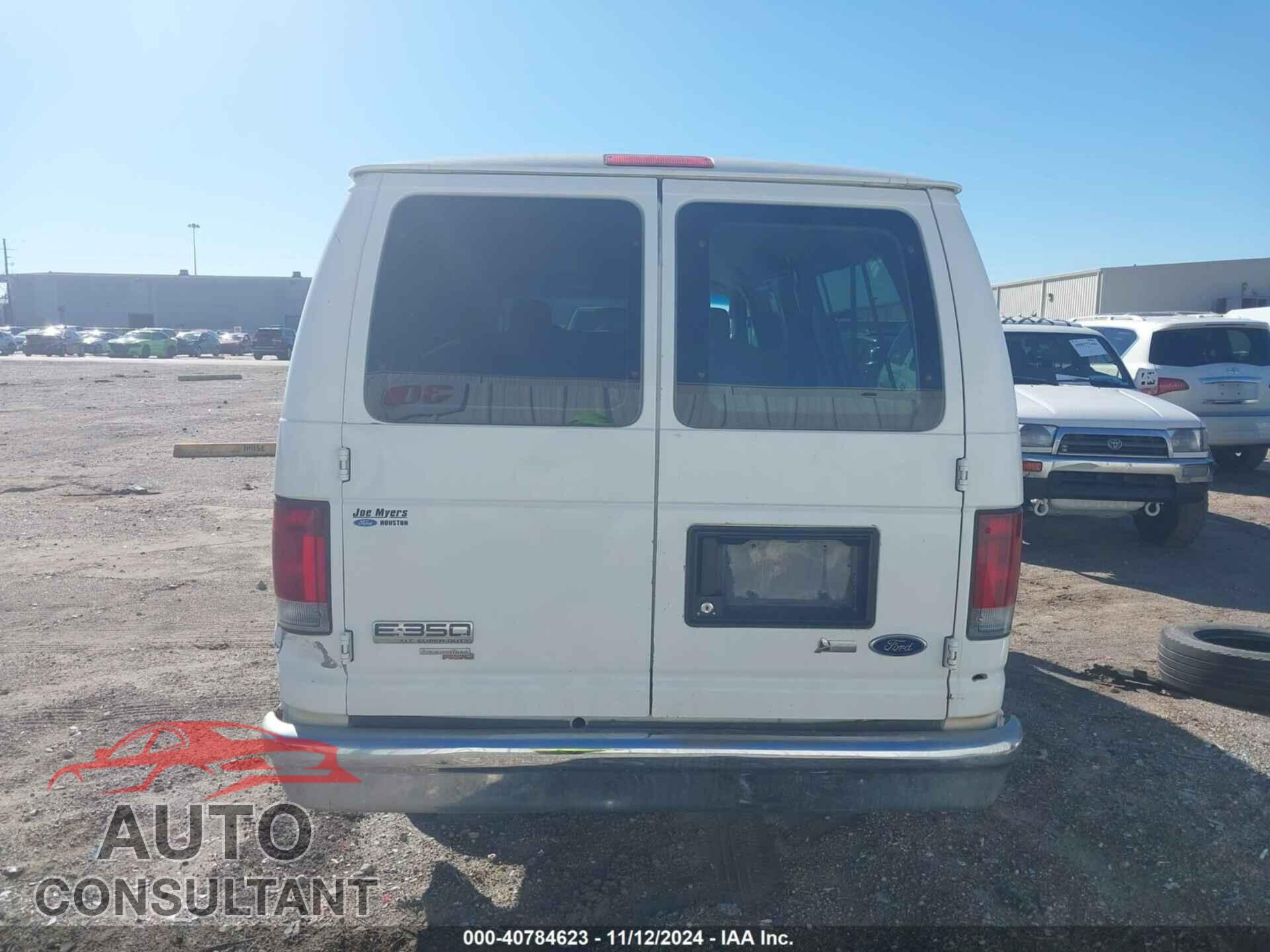FORD E-350 SUPER DUTY 2009 - 1FBSS31L39DA09623