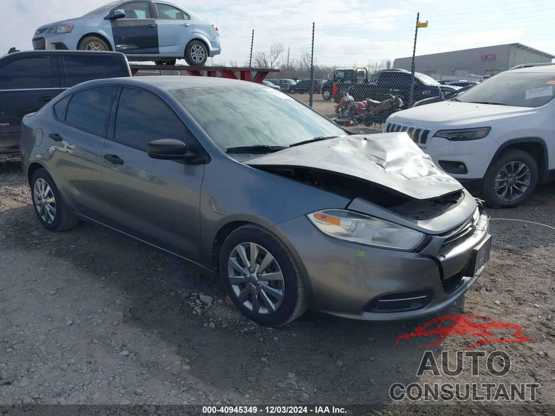 DODGE DART 2013 - 1C3CDFAA0DD285104