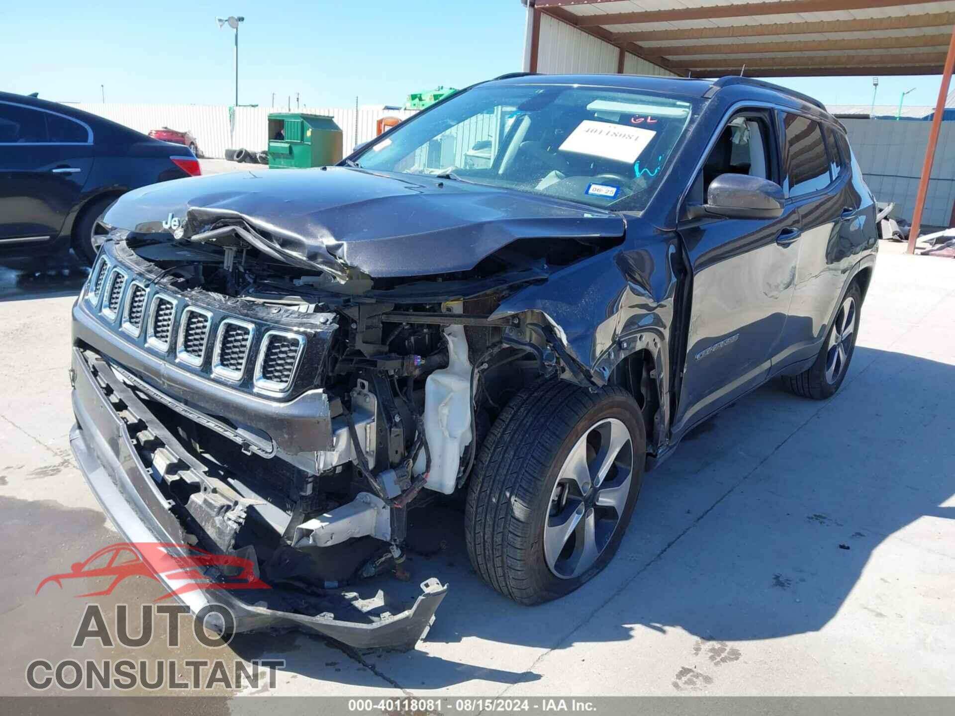 JEEP COMPASS 2017 - 3C4NJCBB6HT575642