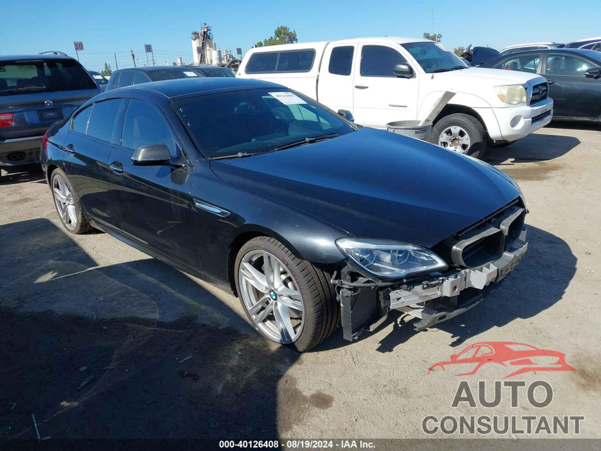 BMW 640I GRAN COUPE 2017 - WBA6D0C52HG639535