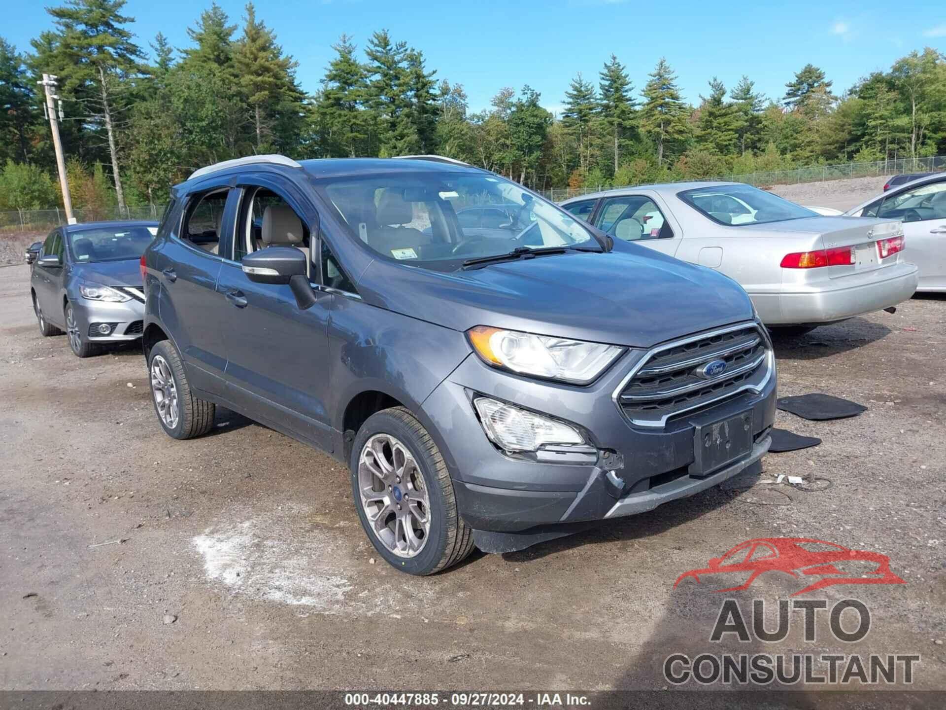 FORD ECOSPORT 2021 - MAJ6S3KL7MC411953