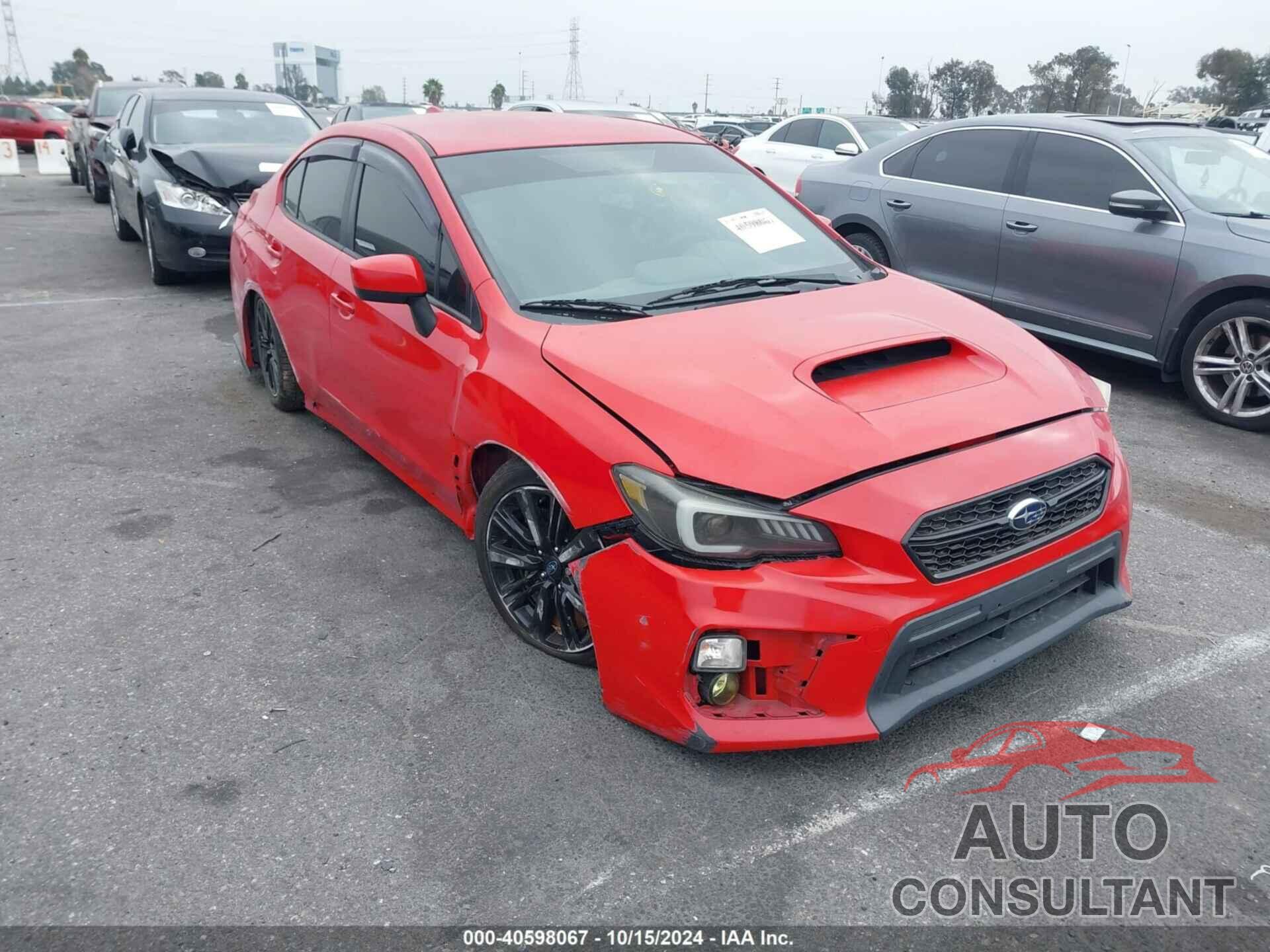 SUBARU WRX 2019 - JF1VA1A66K9830126