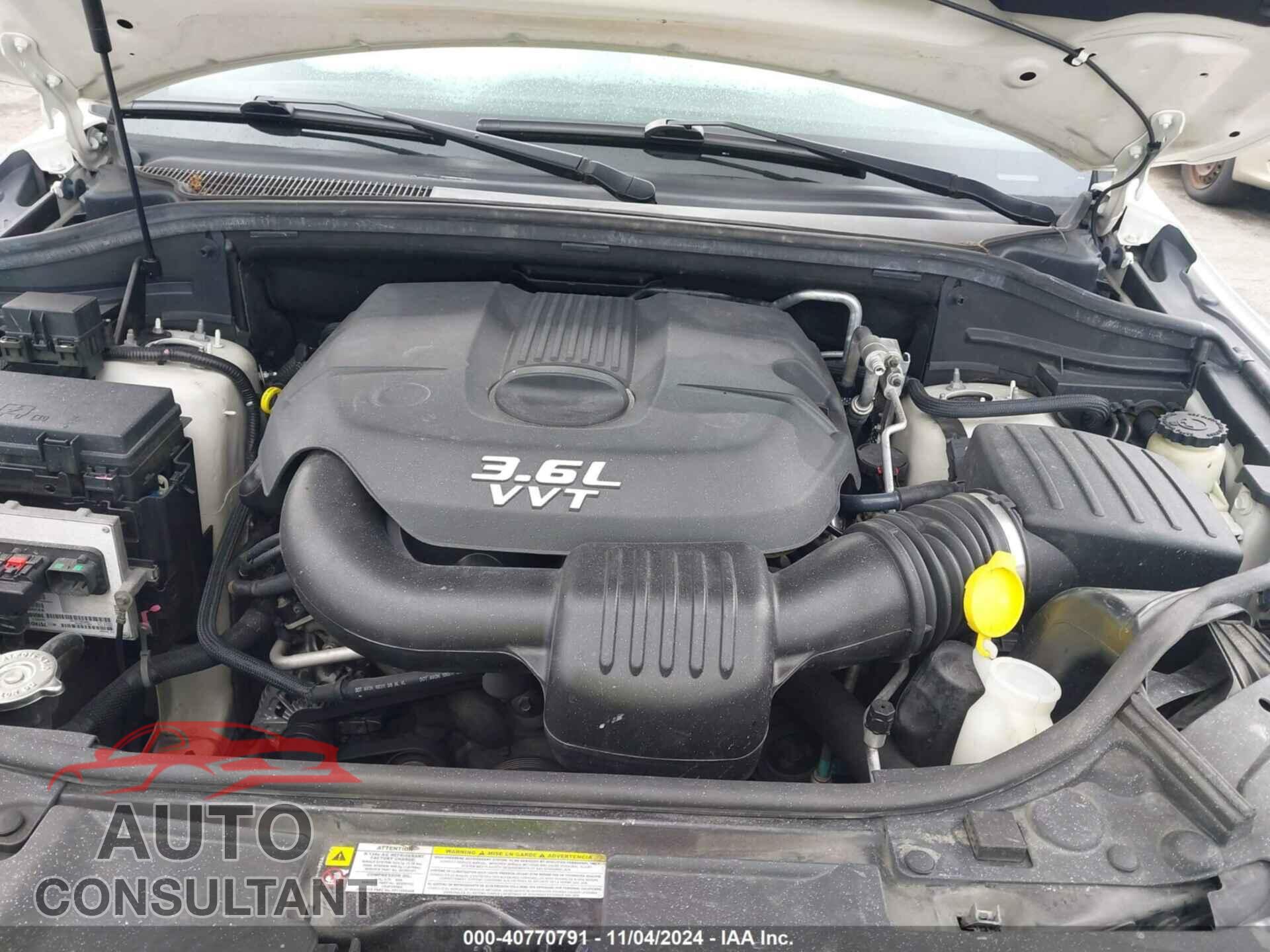 DODGE DURANGO 2012 - 1C4RDHDG1CC204729