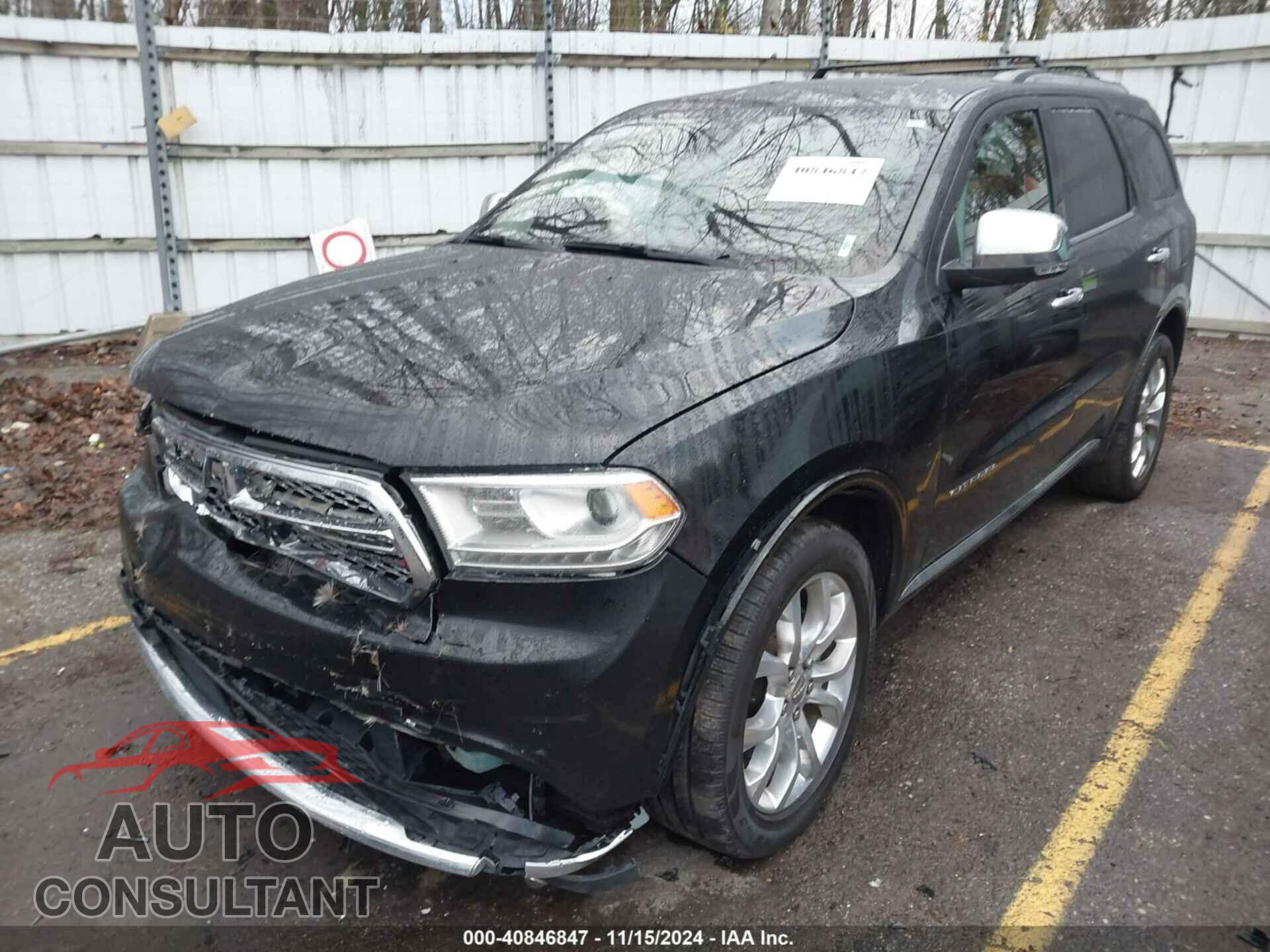 DODGE DURANGO 2017 - 1C4SDJET1HC648334