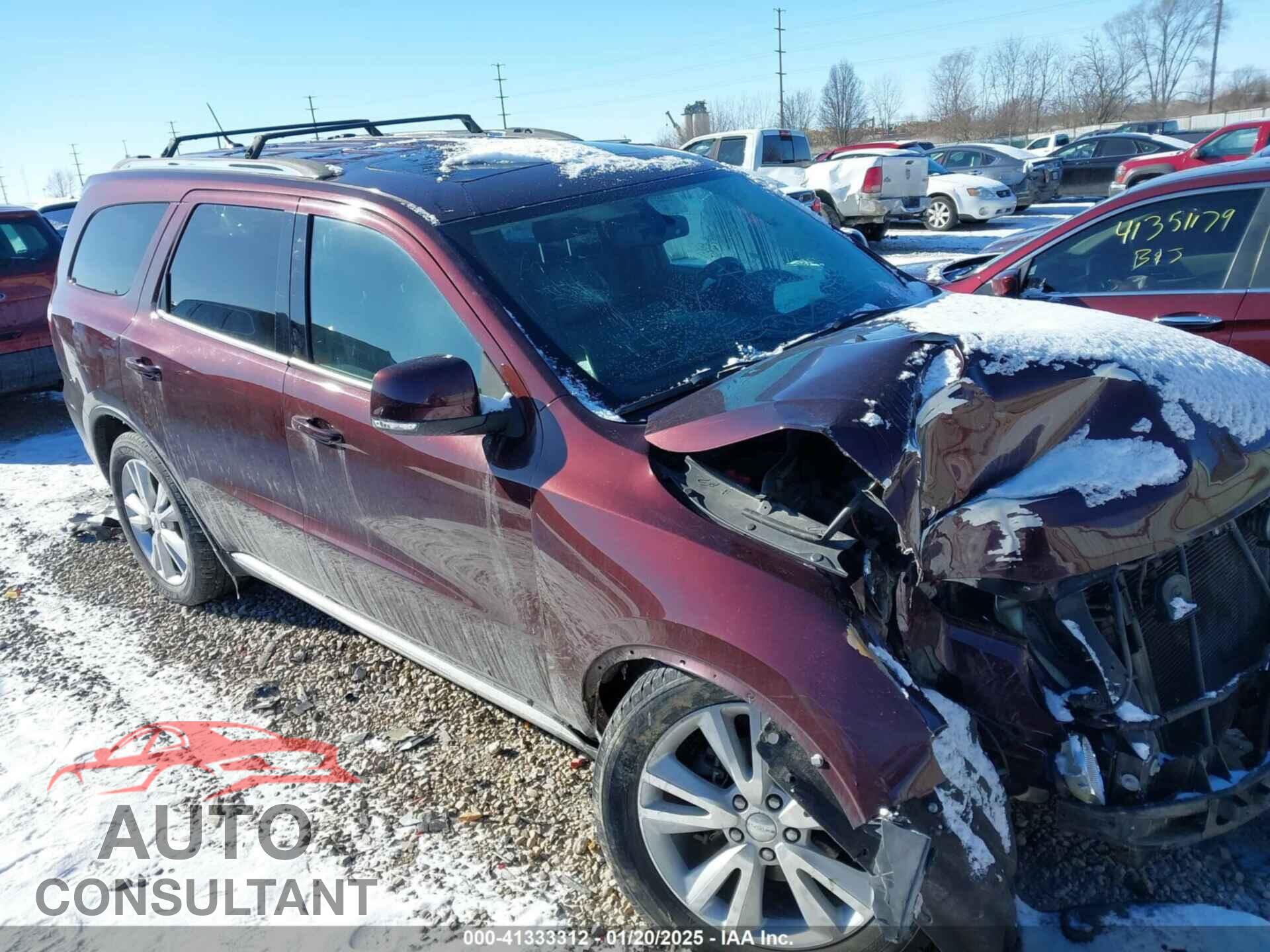 DODGE DURANGO 2012 - 1C4RDJDG4CC309224