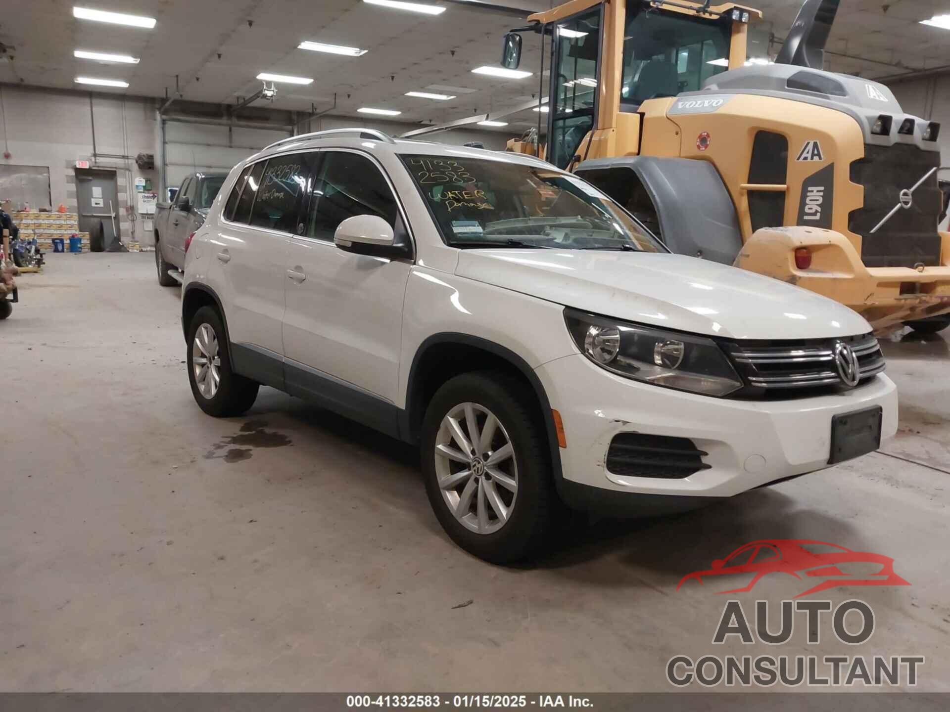 VOLKSWAGEN TIGUAN 2017 - WVGRV7AX3HK000874