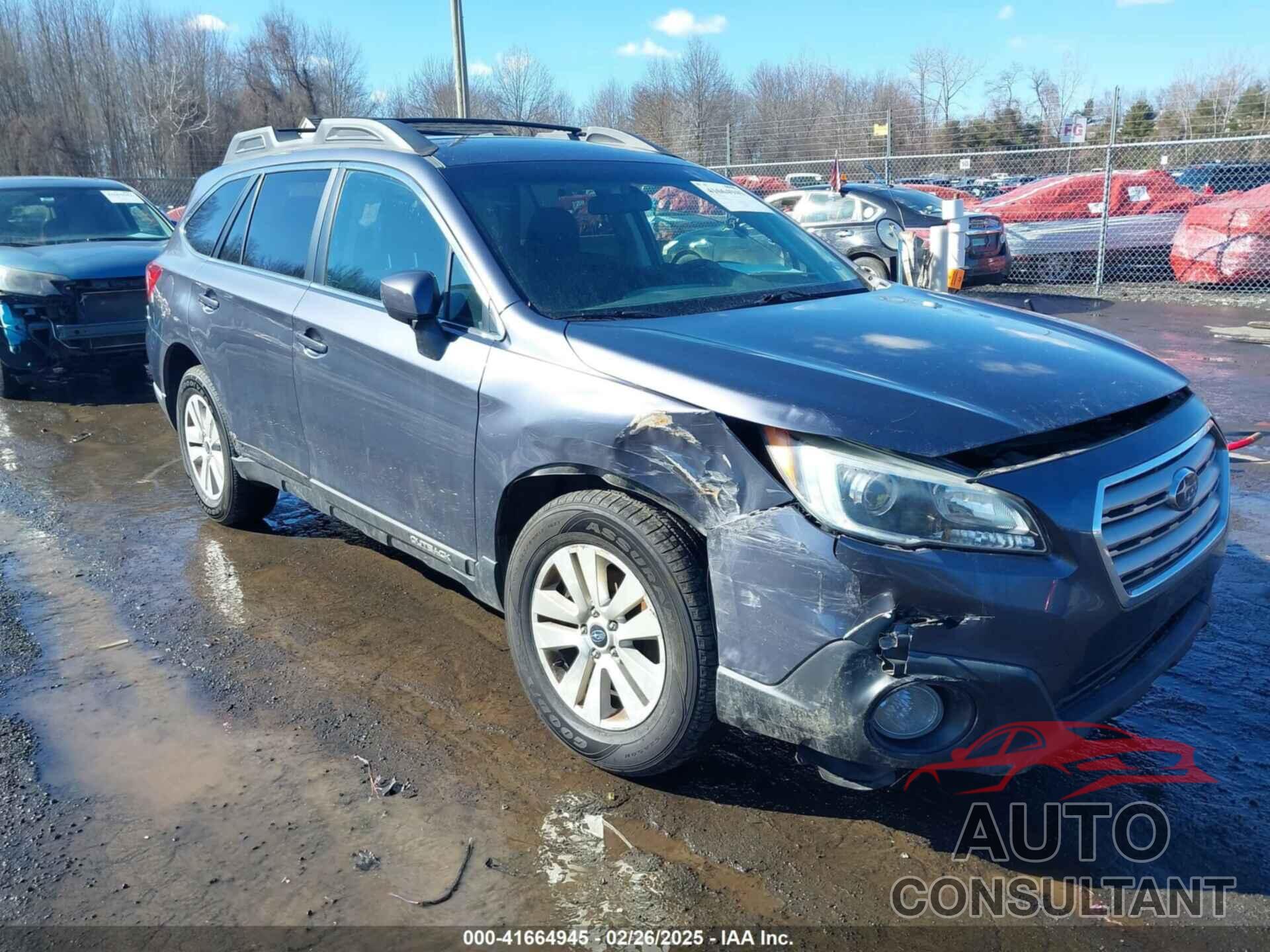 SUBARU OUTBACK 2017 - 4S4BSACC5H3230377