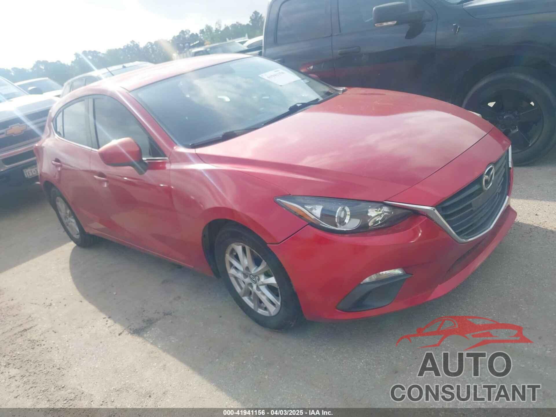 MAZDA MAZDA3 2014 - JM1BM1L78E1100263
