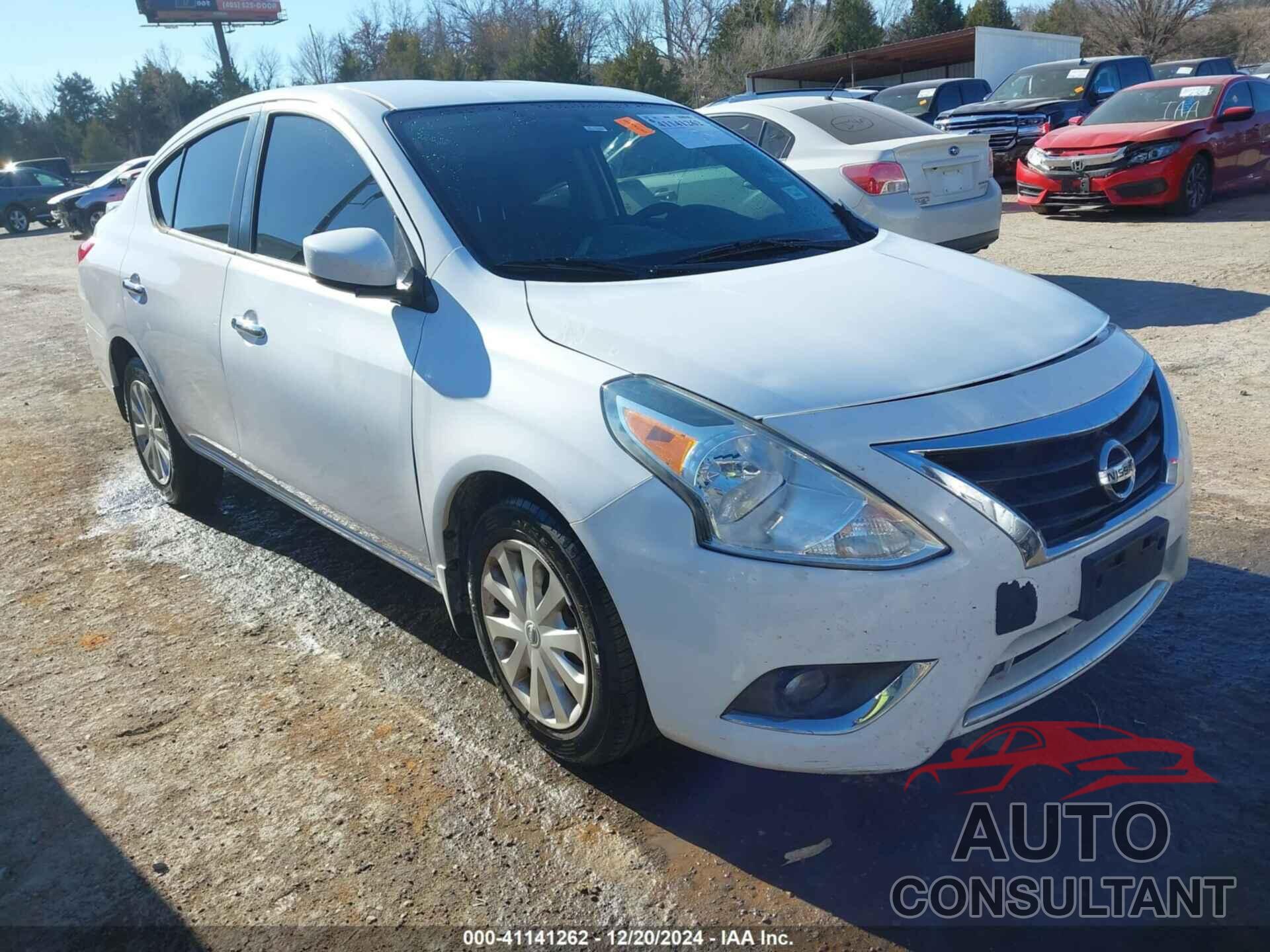 NISSAN VERSA 2016 - 3N1CN7APXGL905249