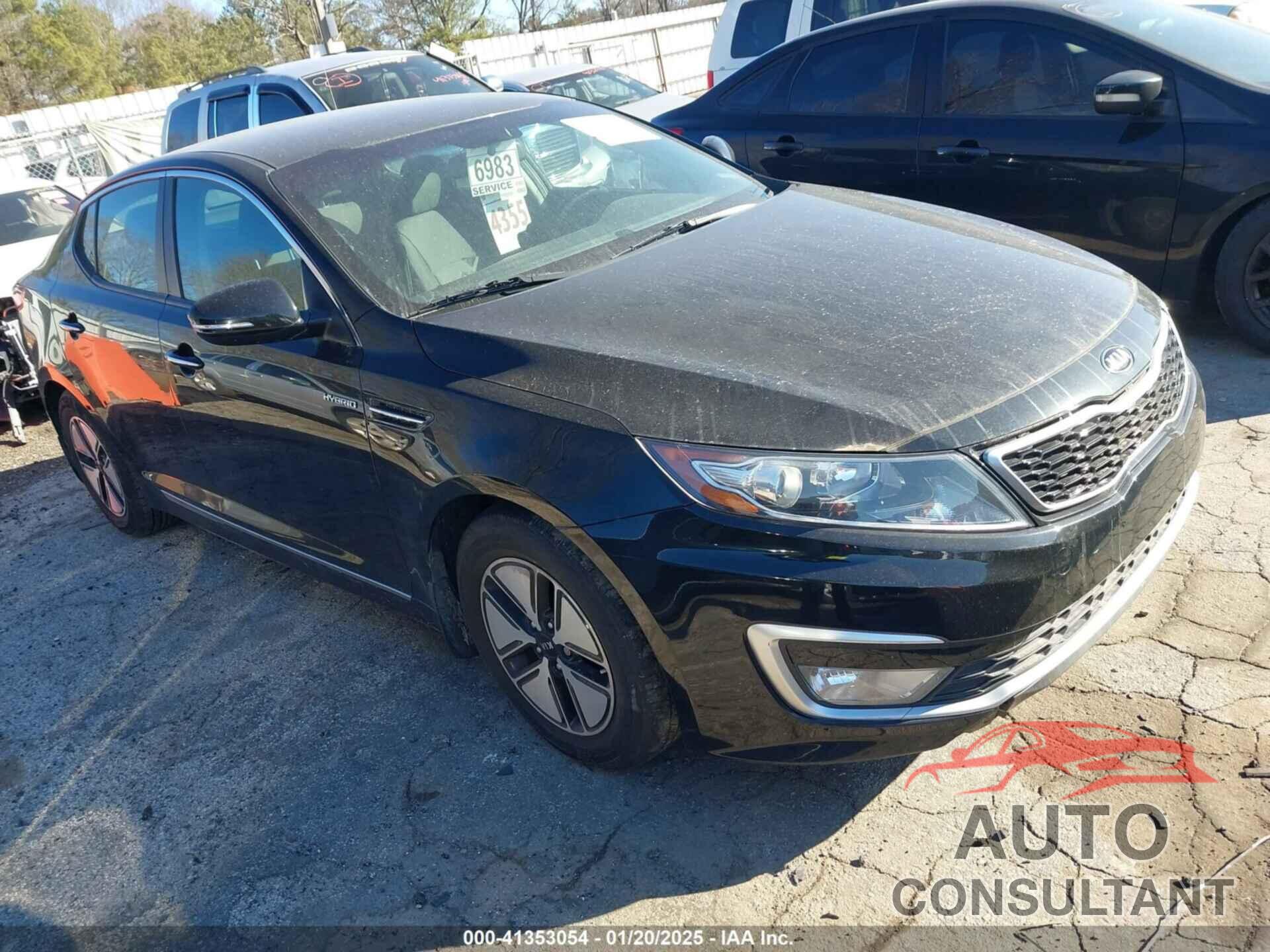 KIA OPTIMA HYBRID 2013 - KNAGM4AD9D5059565