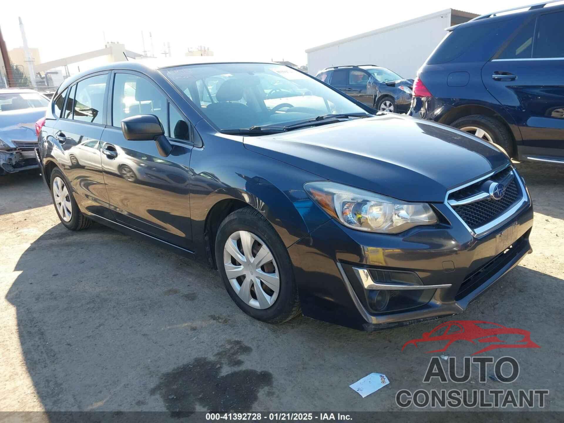 SUBARU IMPREZA 2016 - JF1GPAA65G8252492