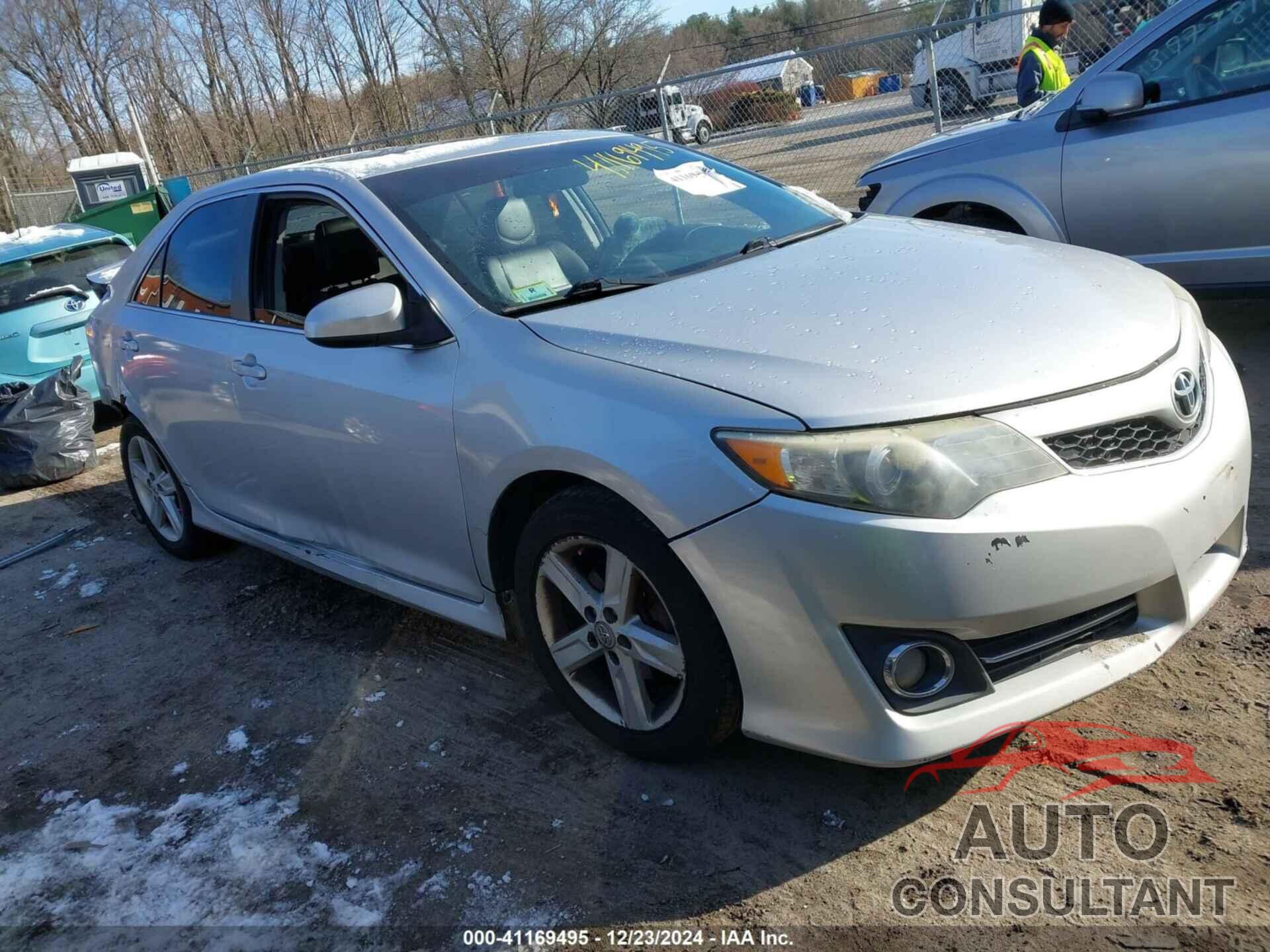 TOYOTA CAMRY 2012 - 4T1BF1FK6CU099728