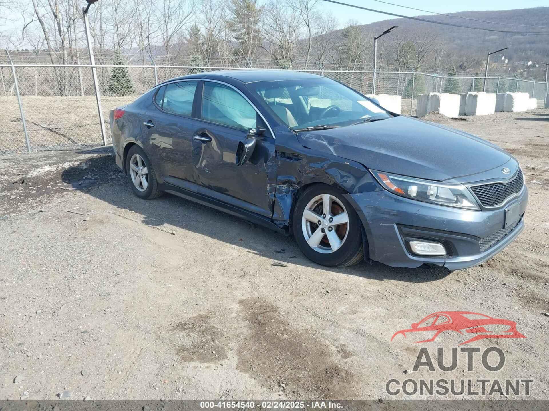 KIA OPTIMA 2015 - KNAGM4A74F5611602