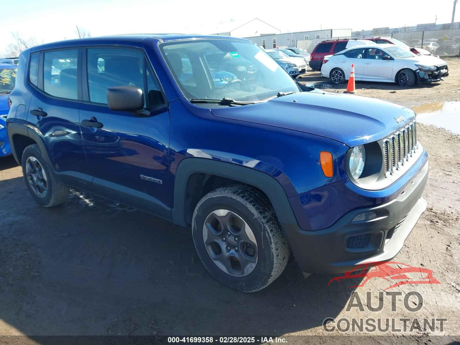 JEEP RENEGADE 2016 - ZACCJBAW1GPC59187