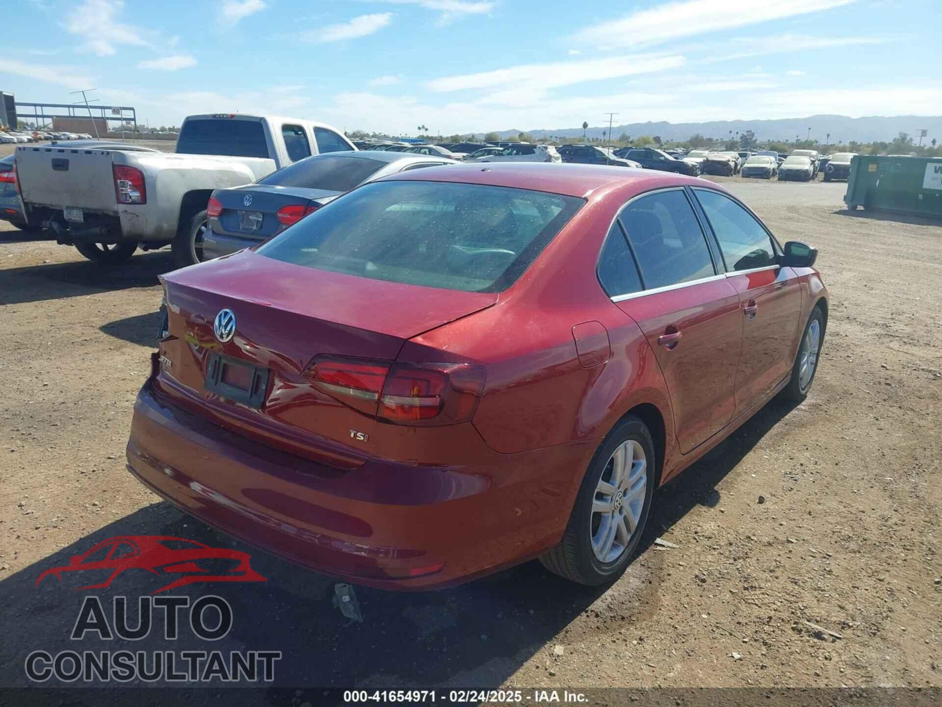 VOLKSWAGEN JETTA 2017 - 3VW2B7AJ2HM207207