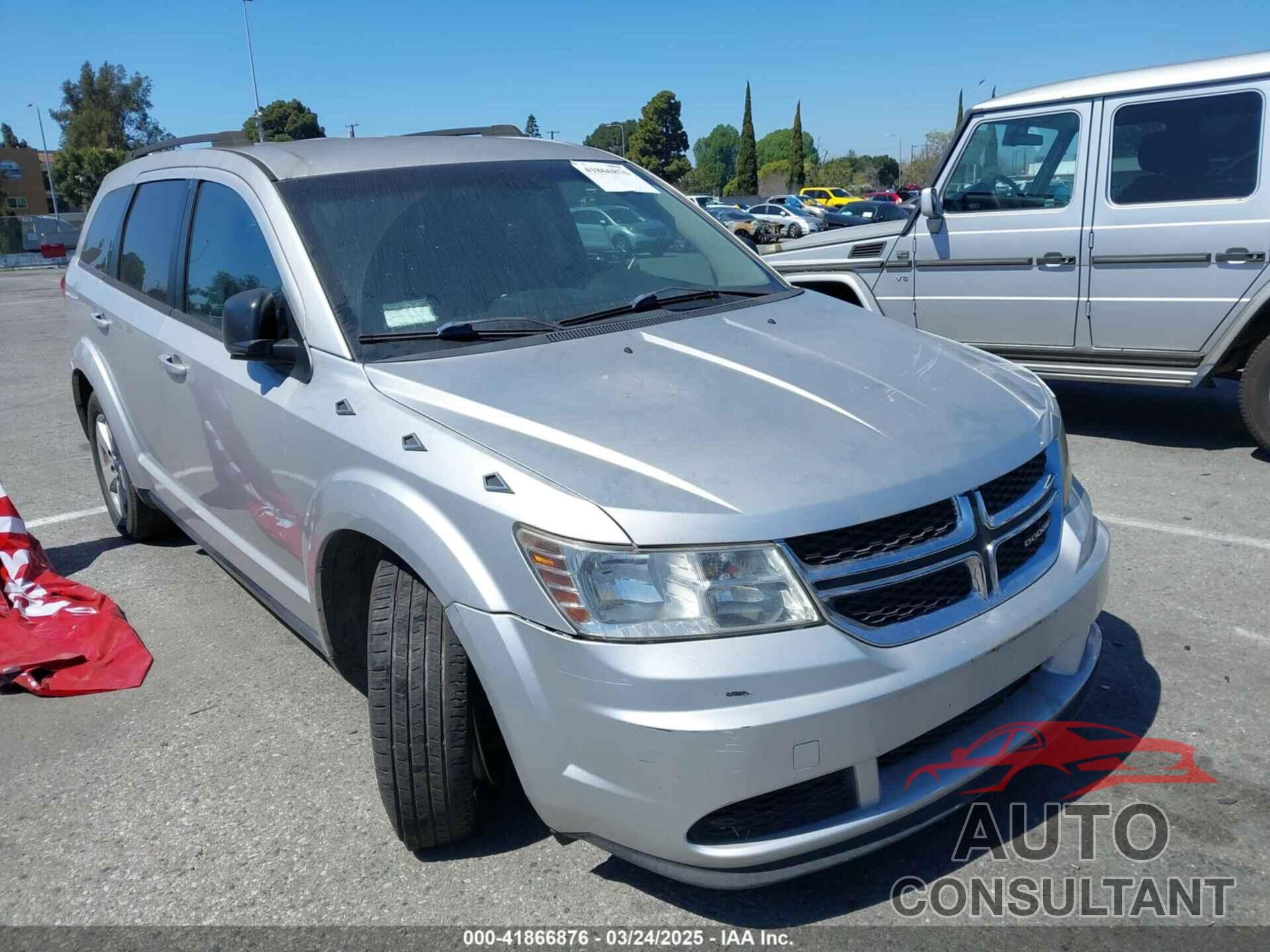 DODGE JOURNEY 2013 - 3C4PDCAB7DT518362