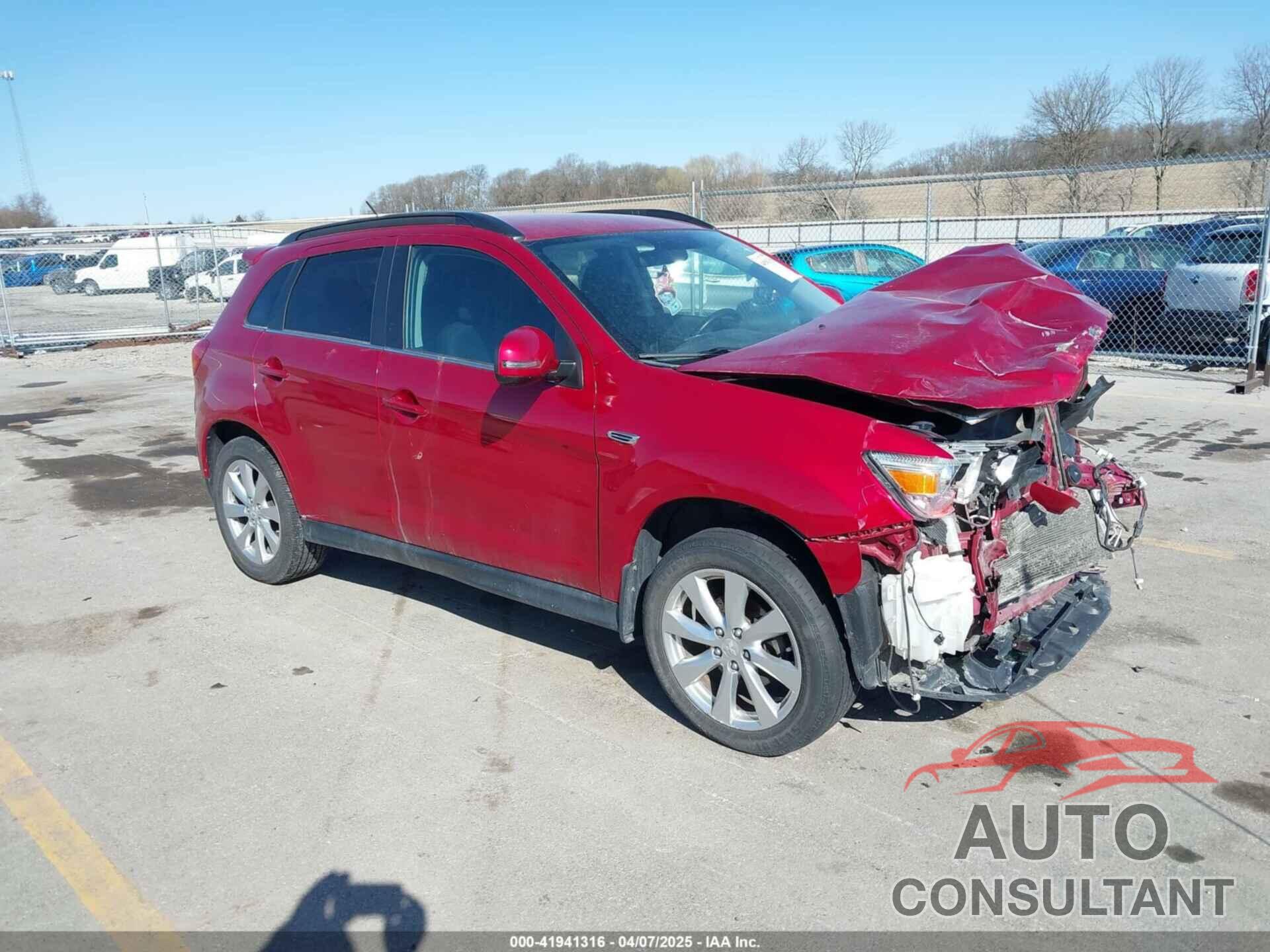 MITSUBISHI OUTLANDER SPORT 2015 - 4A4AR4AW9FE061937