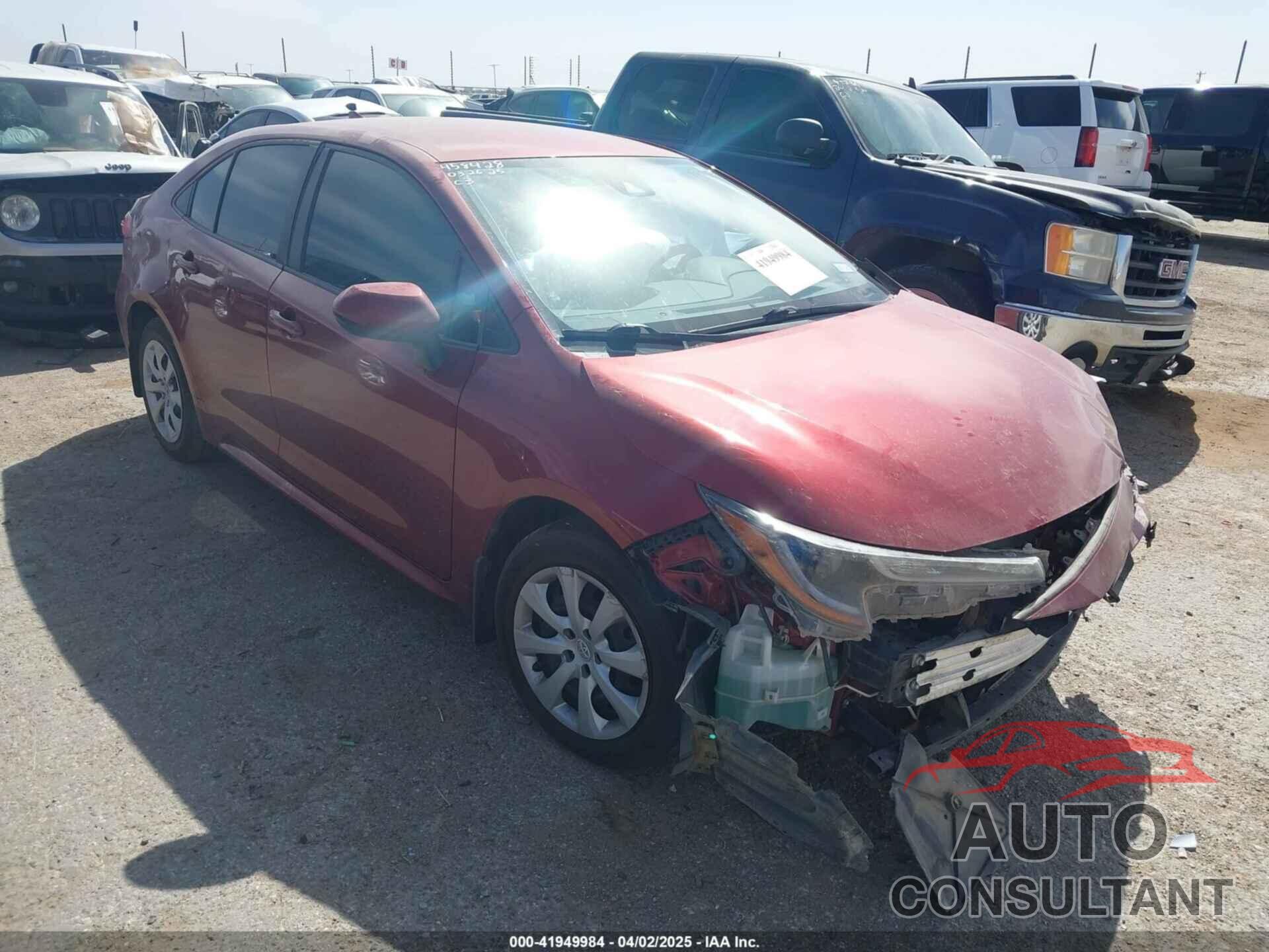 TOYOTA COROLLA 2022 - JTDEPMAE6NJ192660