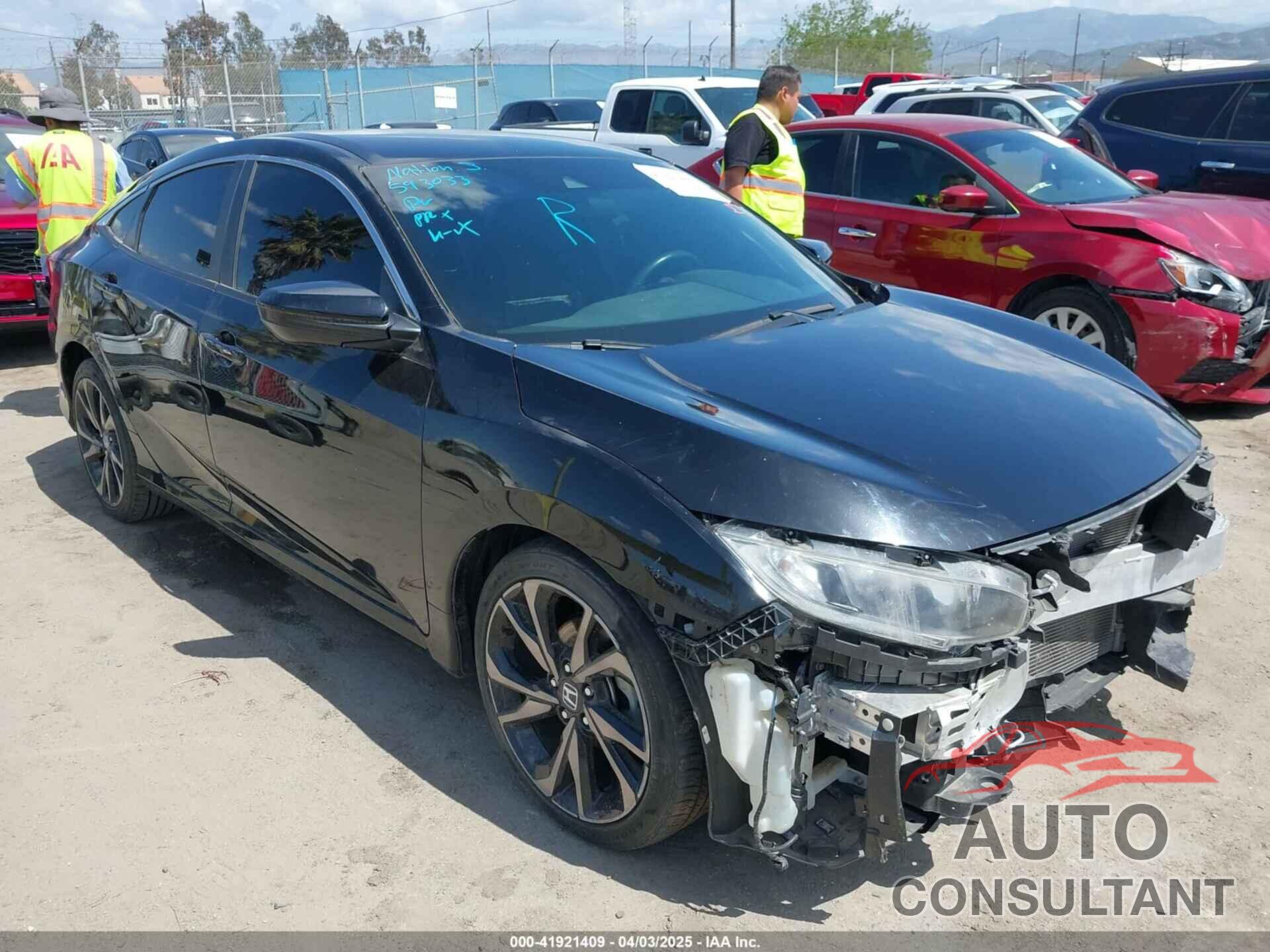 HONDA CIVIC 2020 - 2HGFC2F82LH593033