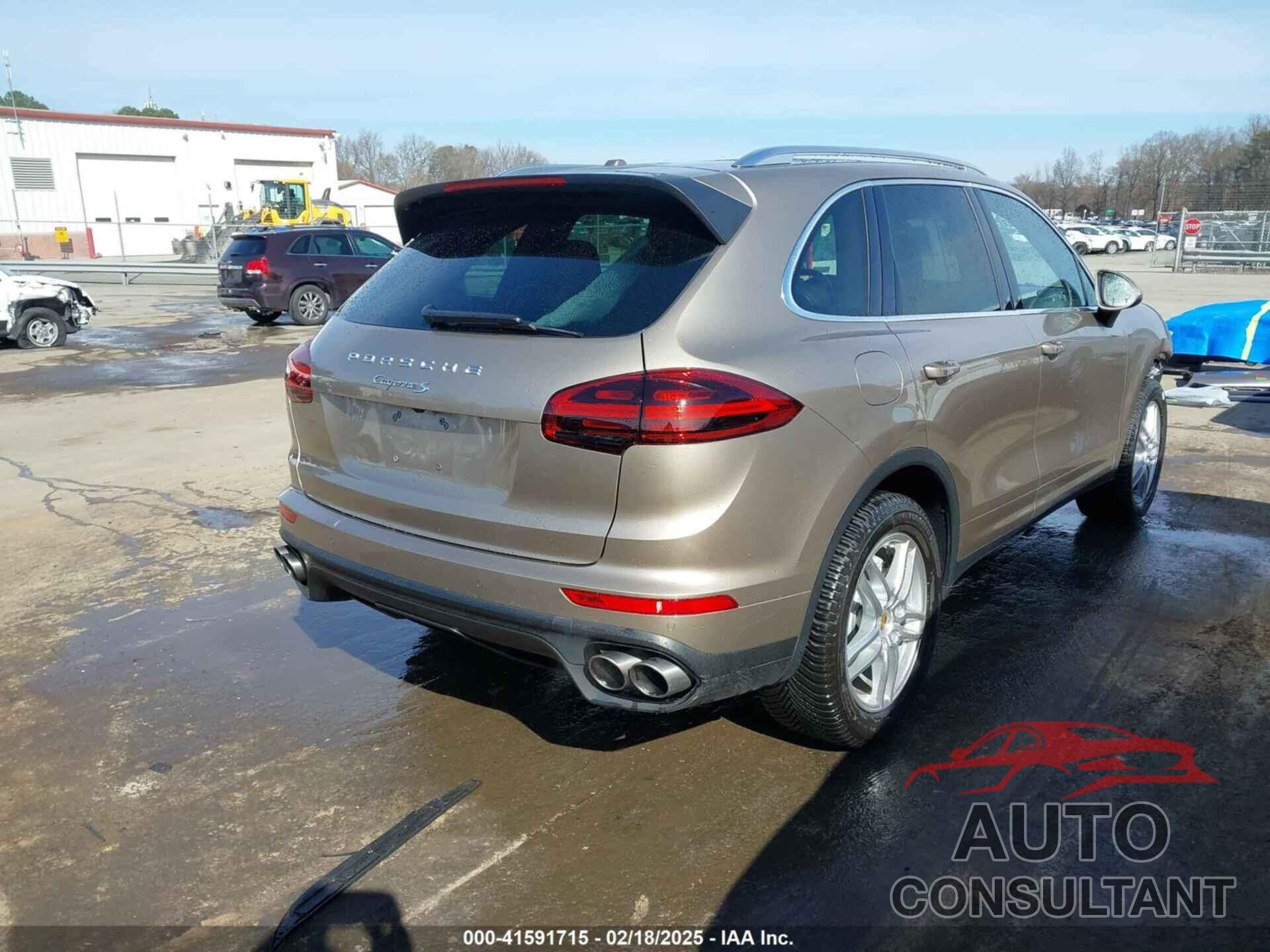 PORSCHE CAYENNE 2016 - WP1AB2A21GLA93418