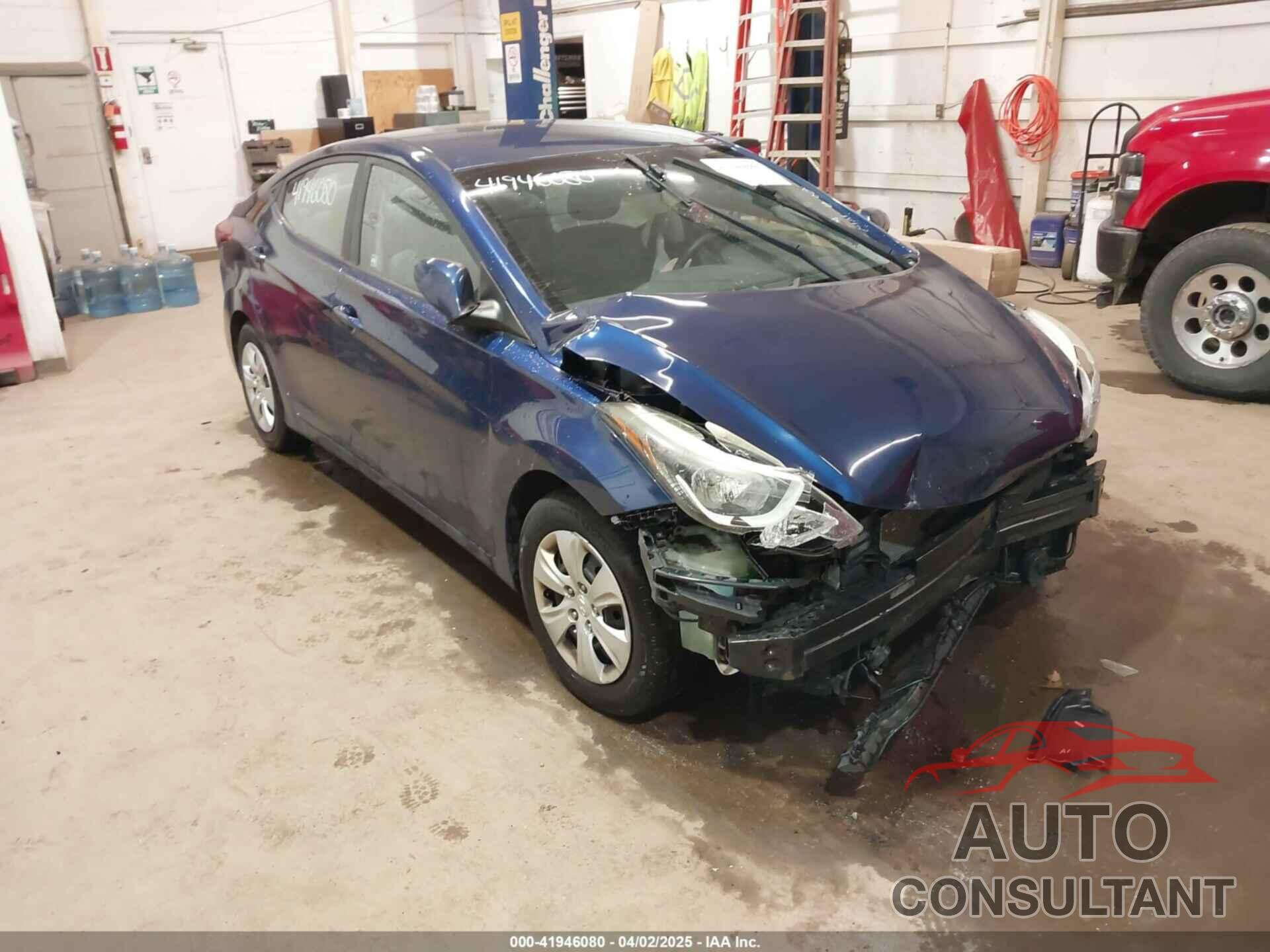 HYUNDAI ELANTRA 2016 - 5NPDH4AE7GH696008