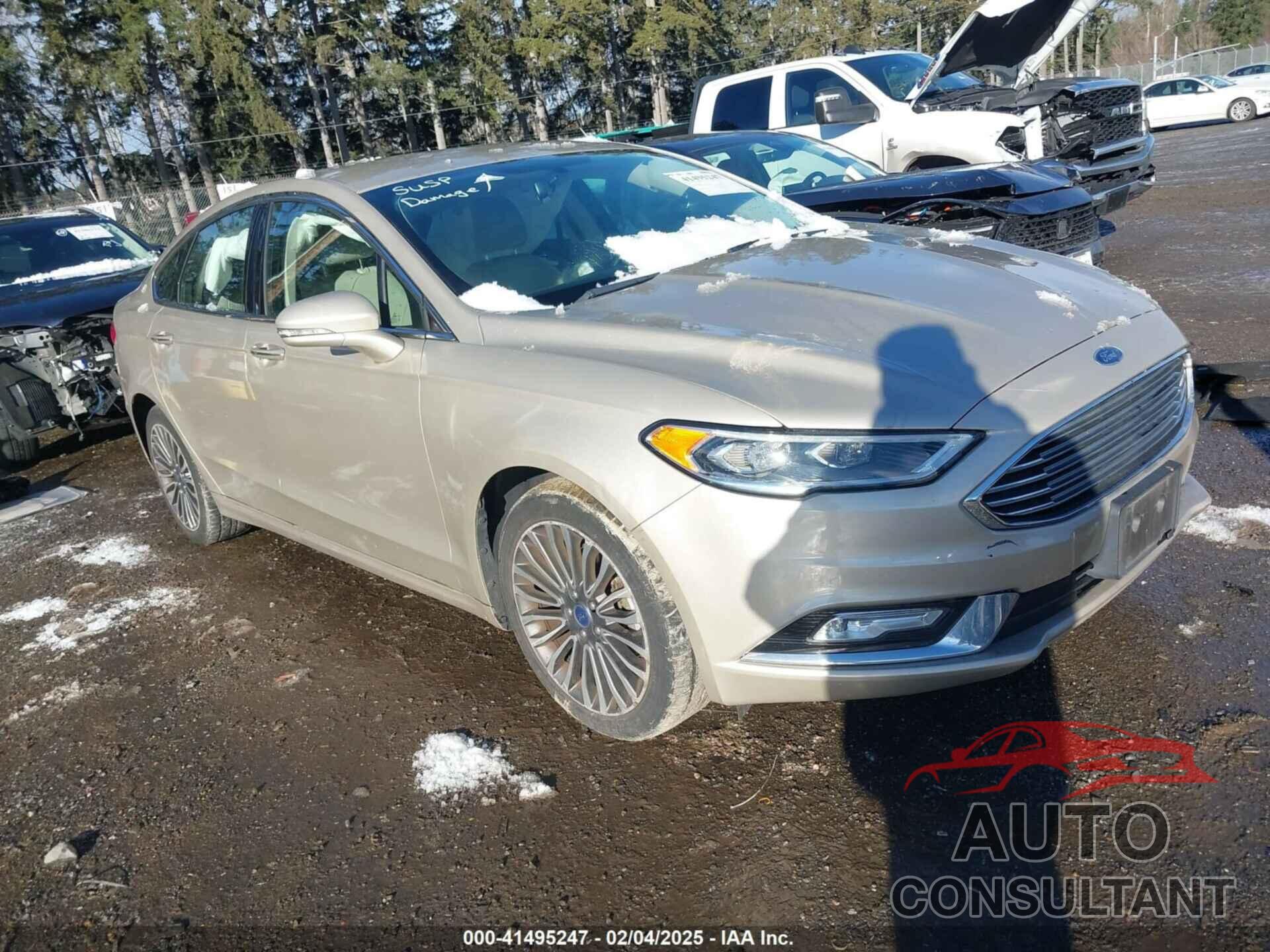 FORD FUSION 2017 - 3FA6P0K91HR131697
