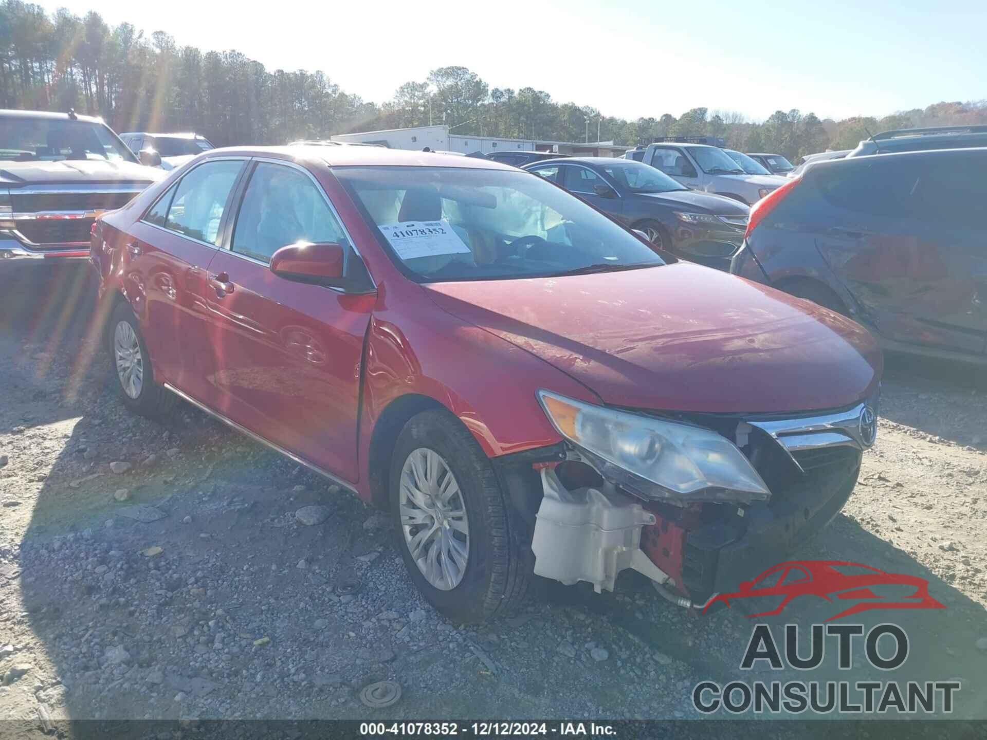 TOYOTA CAMRY 2014 - 4T1BF1FK0EU866962