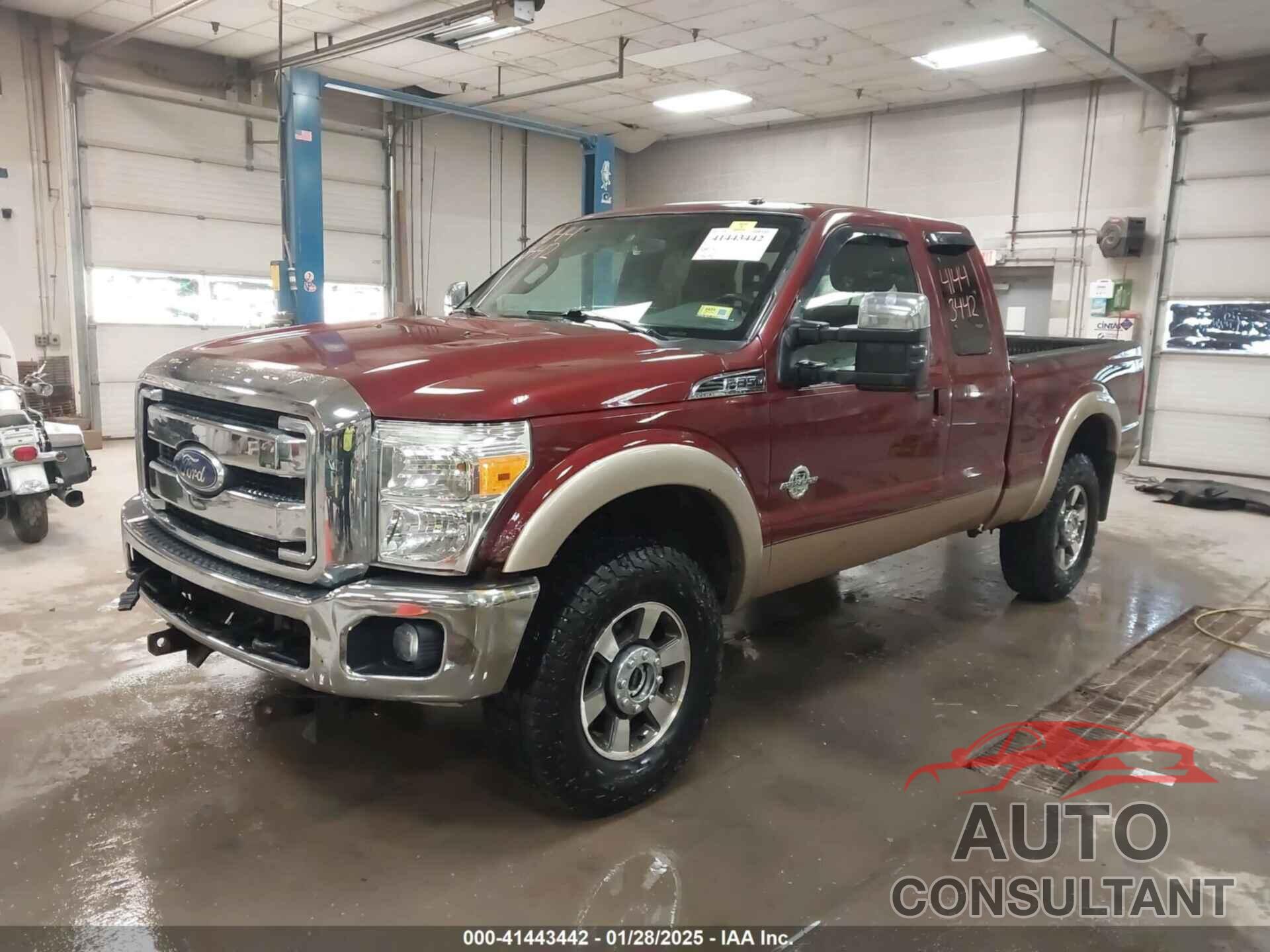 FORD F-350 2012 - 1FT8X3BT5CEA36278