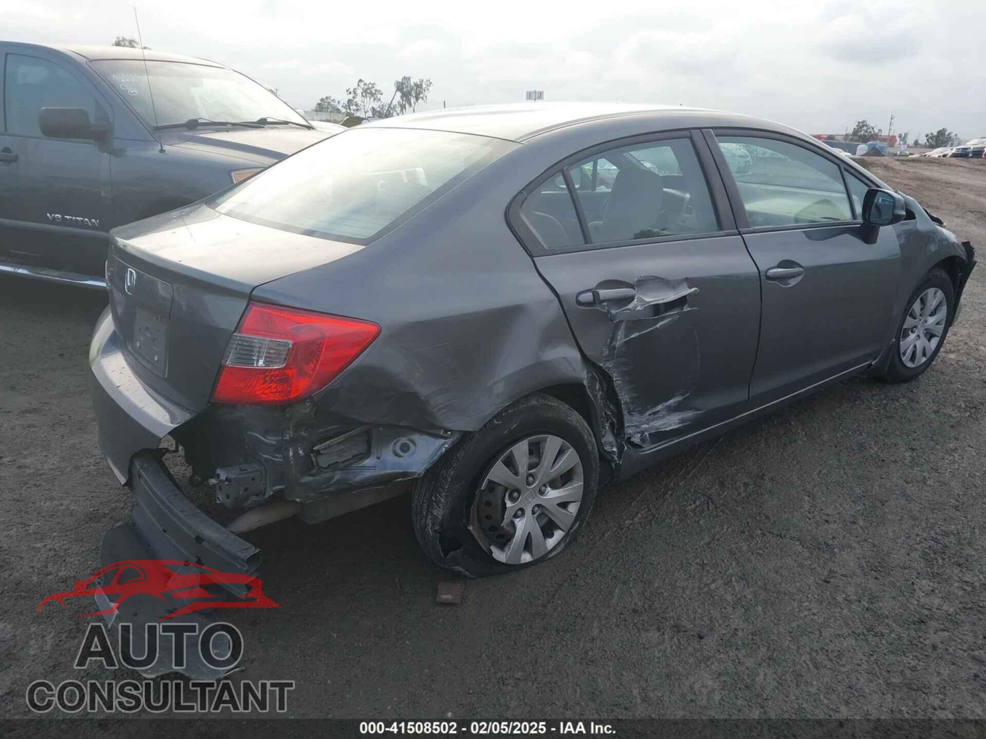 HONDA CIVIC 2012 - 19XFB2F52CE350955