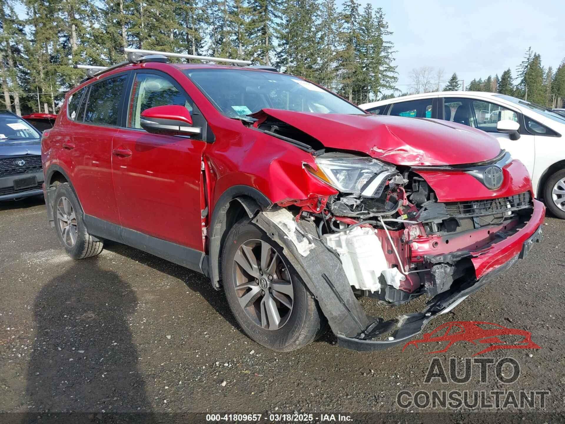 TOYOTA RAV4 2016 - JTMRFREV0GJ097767