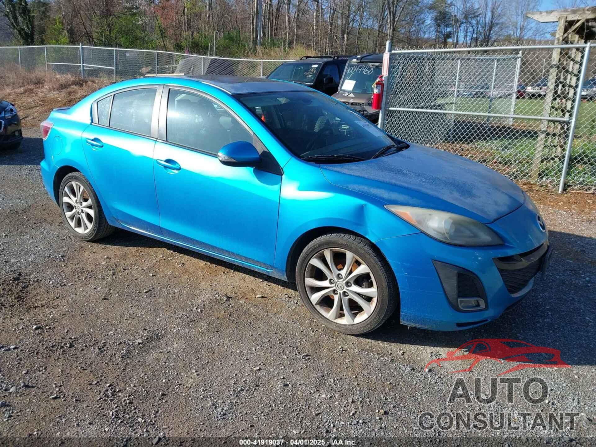MAZDA MAZDA3 2010 - JM1BL1S55A1221300