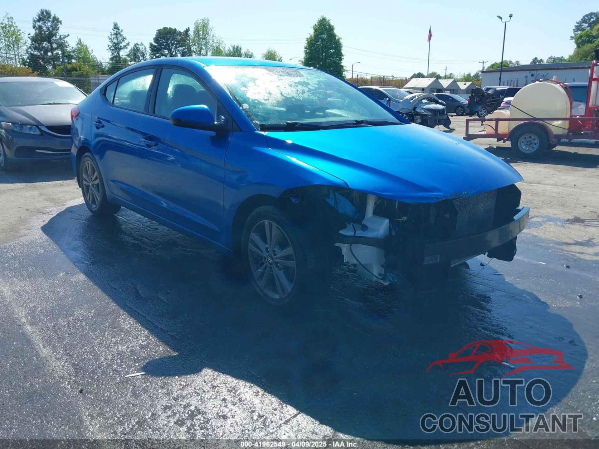 HYUNDAI ELANTRA 2018 - 5NPD84LFXJH300604