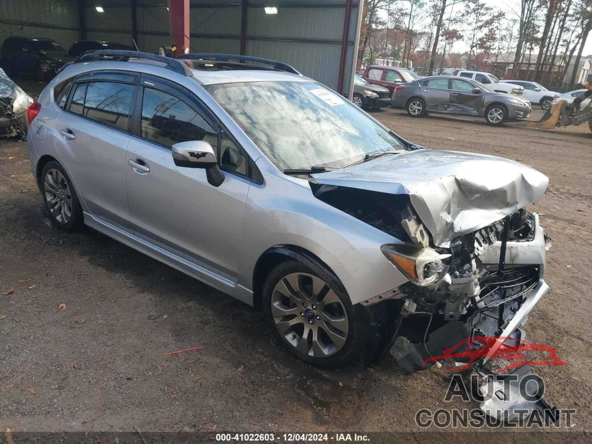 SUBARU IMPREZA 2016 - JF1GPAP67G8205245