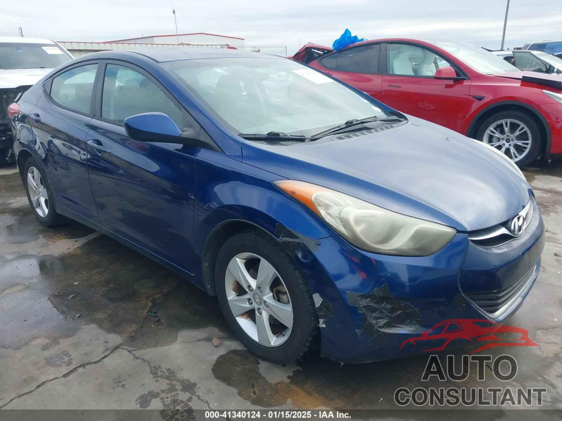 HYUNDAI ELANTRA 2013 - KMHDH4AE0DU493362