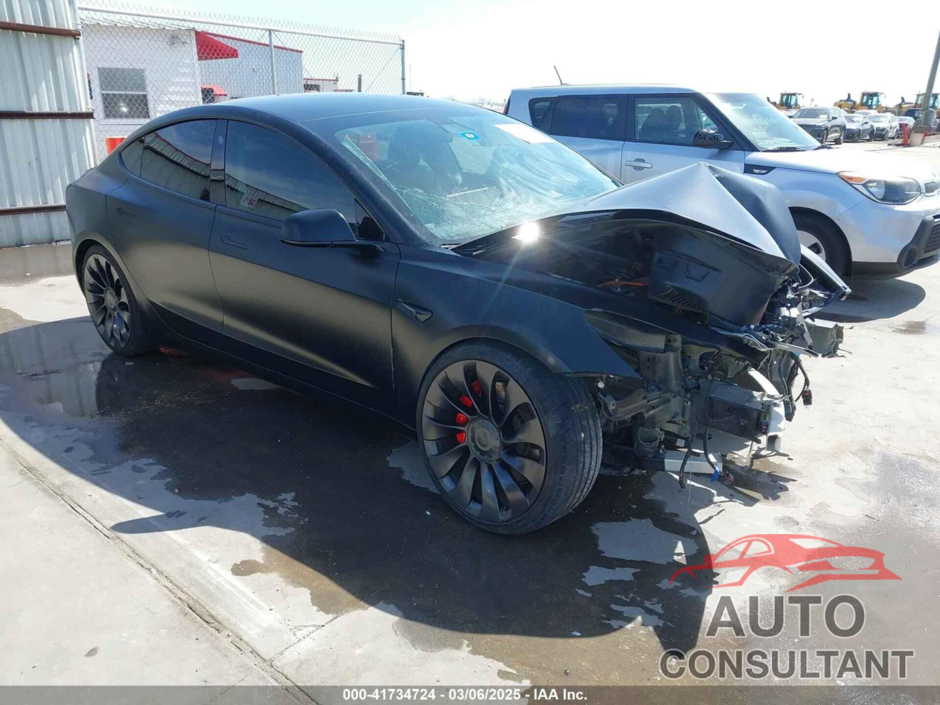 TESLA MODEL 3 2022 - 5YJ3E1EC6NF104475
