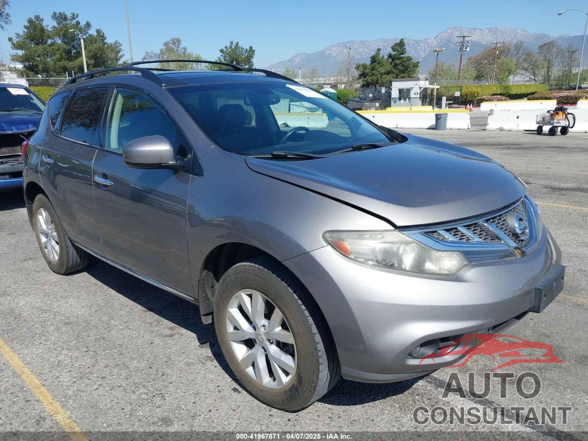 NISSAN MURANO 2011 - JN8AZ1MU8BW064756