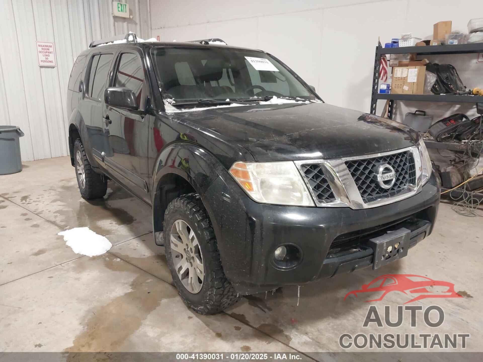 NISSAN PATHFINDER 2010 - 5N1AR1NB6AC602648