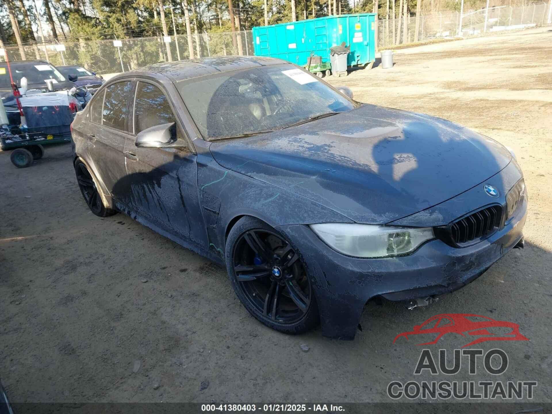 BMW M3 2016 - WBS8M9C56G5D31001