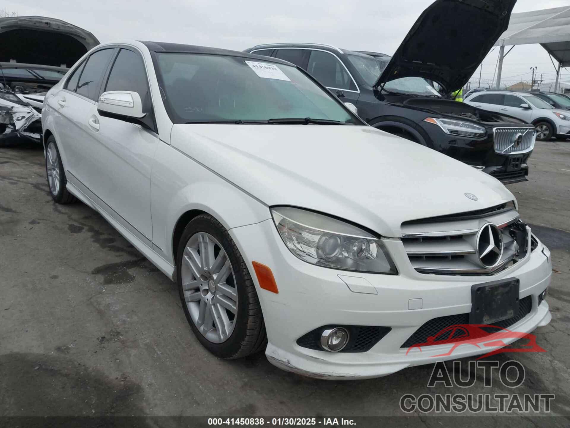 MERCEDES-BENZ C 300 2009 - WDDGF54X79R058784