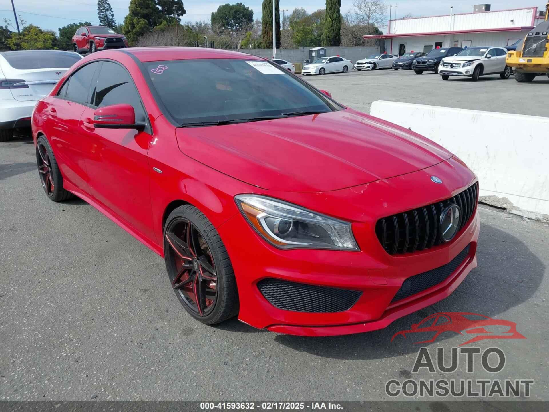 MERCEDES-BENZ CLA 250 2016 - WDDSJ4EB0GN384789