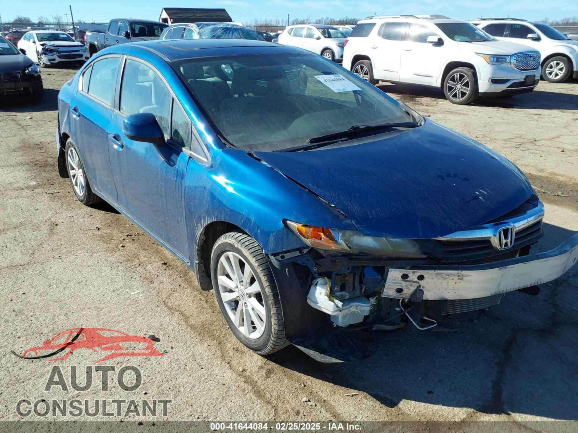 HONDA CIVIC 2012 - 19XFB2F8XCE080562