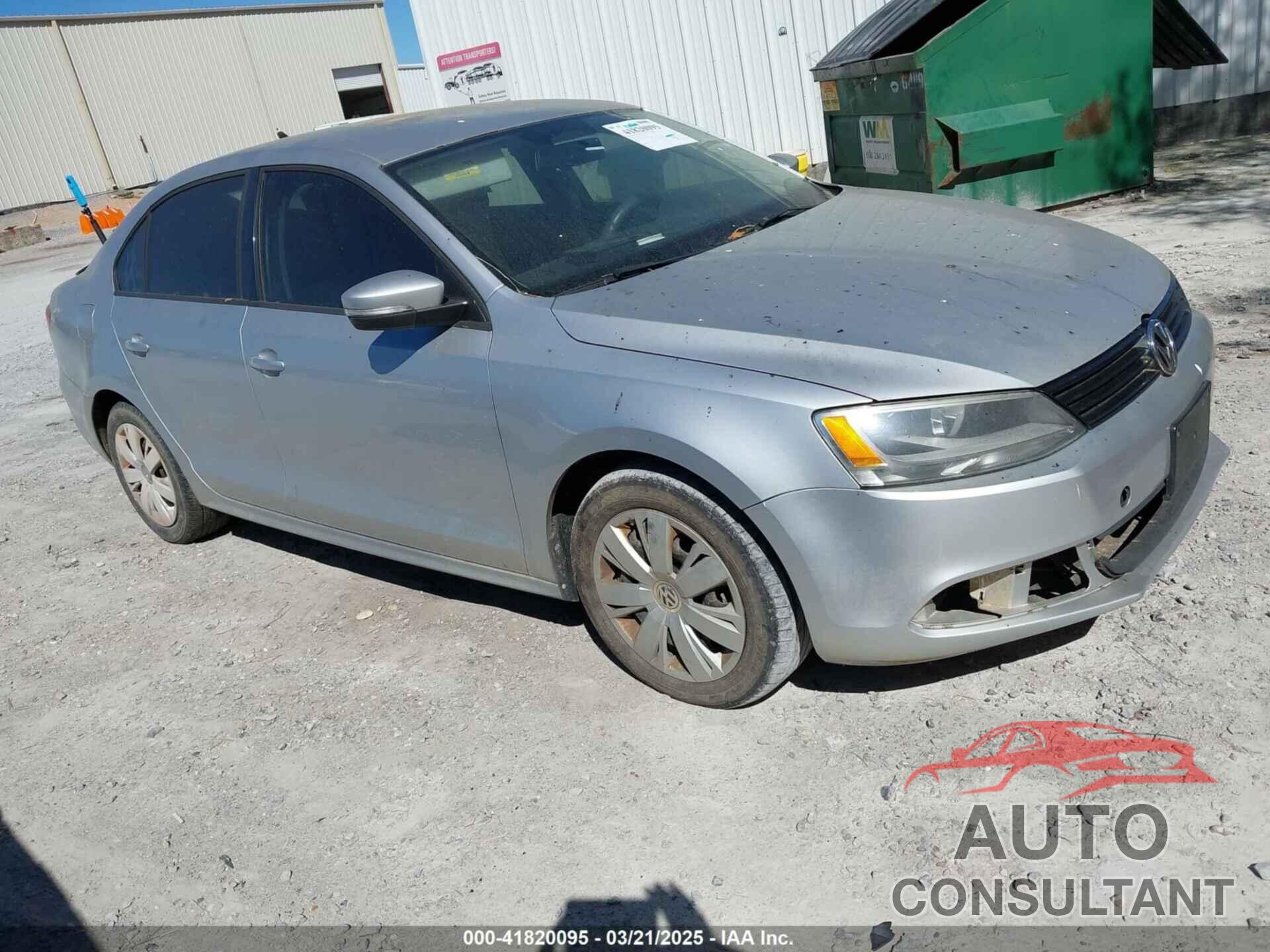 VOLKSWAGEN JETTA 2014 - 3VWD17AJ8EM362318