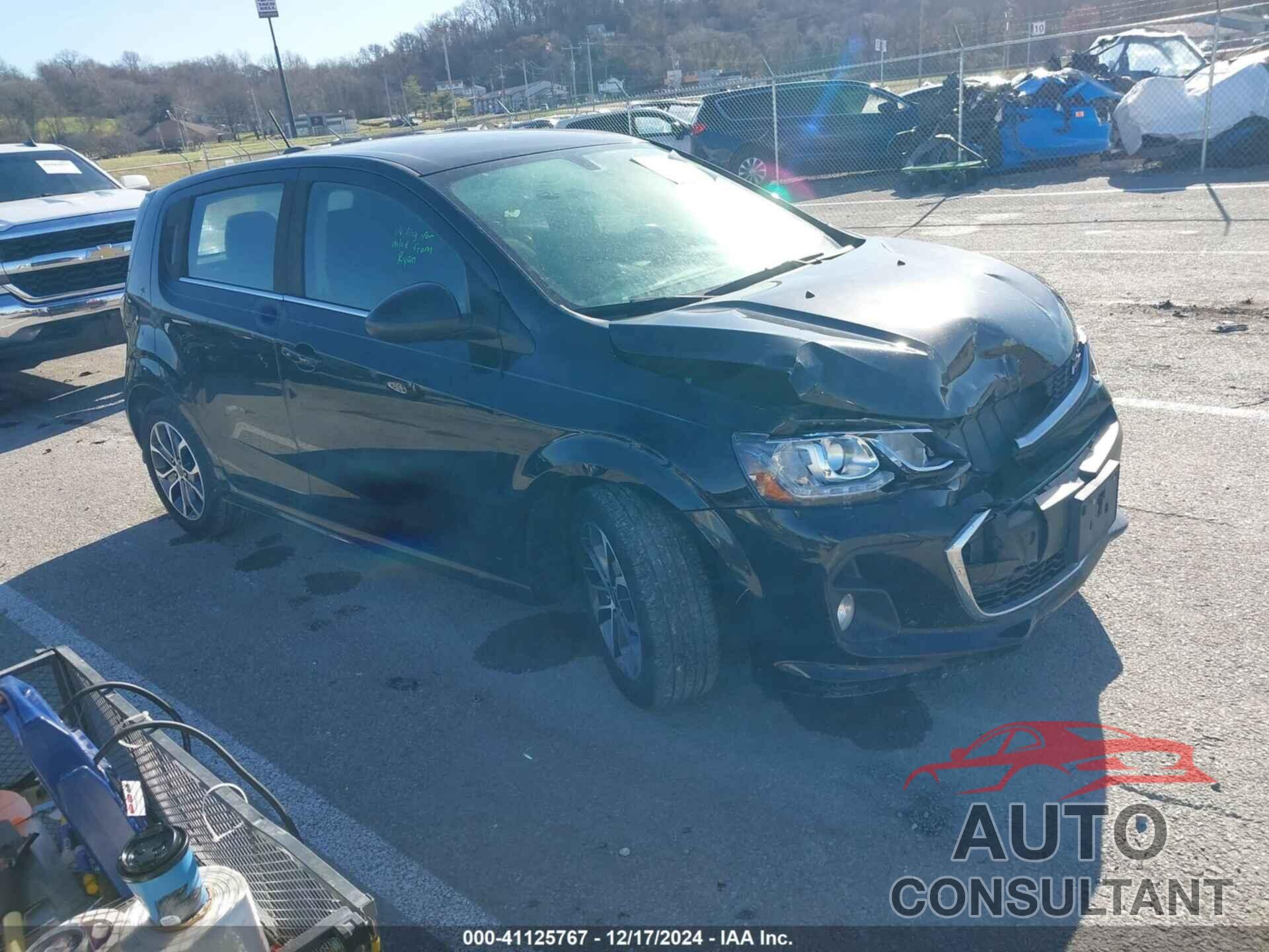 CHEVROLET SONIC 2020 - 1G1JD6SB0L4137407