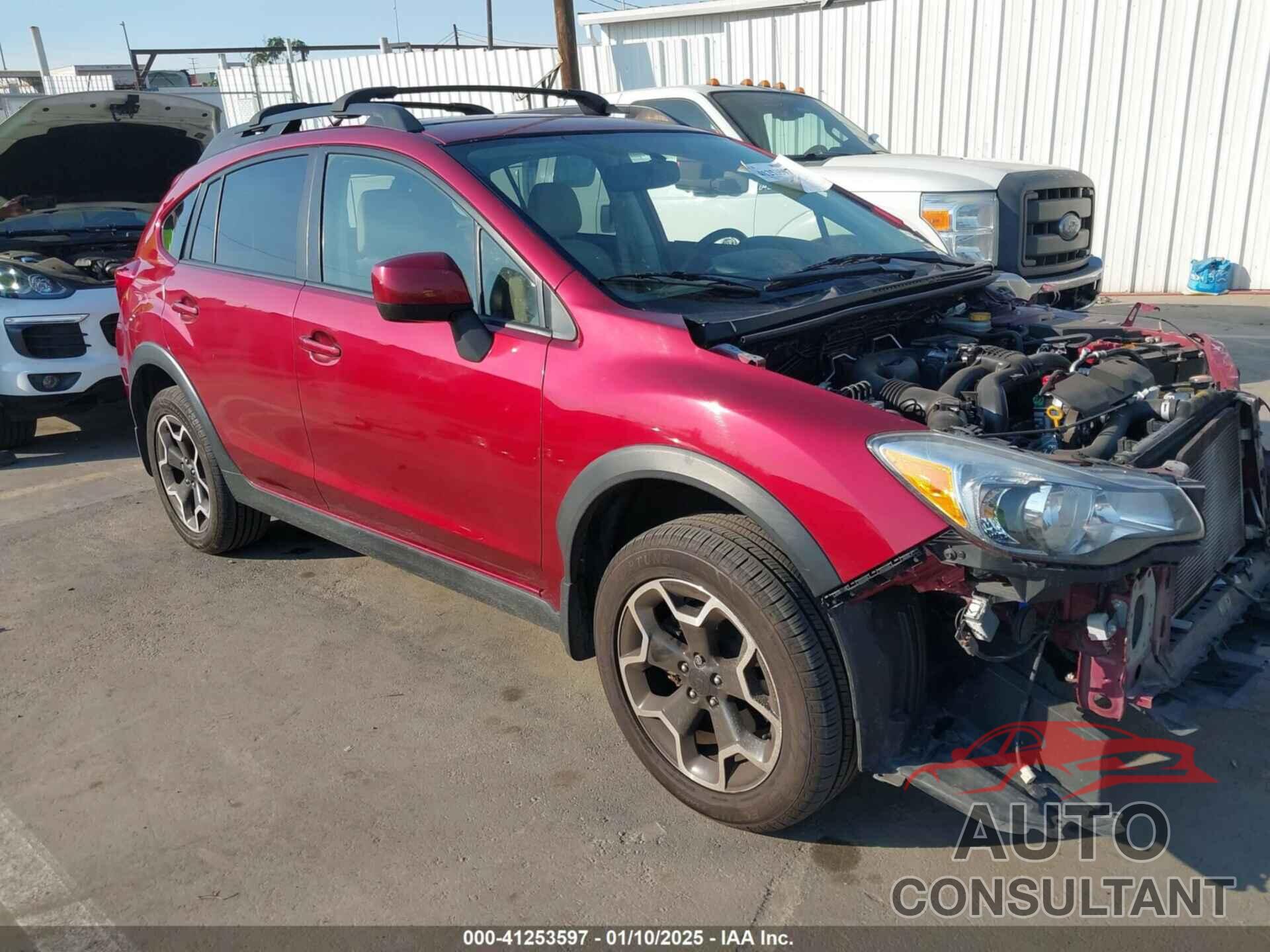 SUBARU XV CROSSTREK 2014 - JF2GPAWC0EH289750