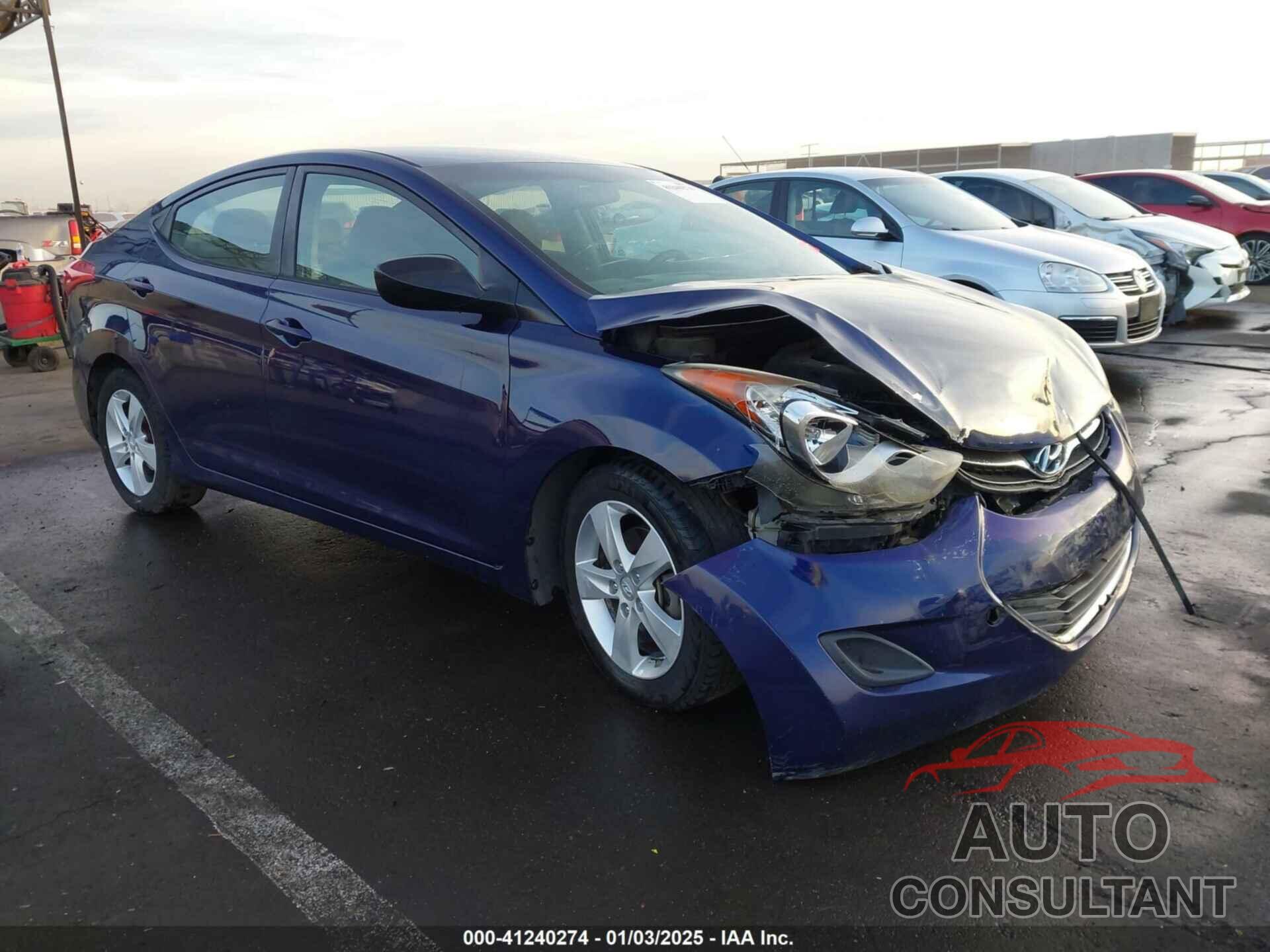 HYUNDAI ELANTRA 2013 - 5NPDH4AE2DH304791
