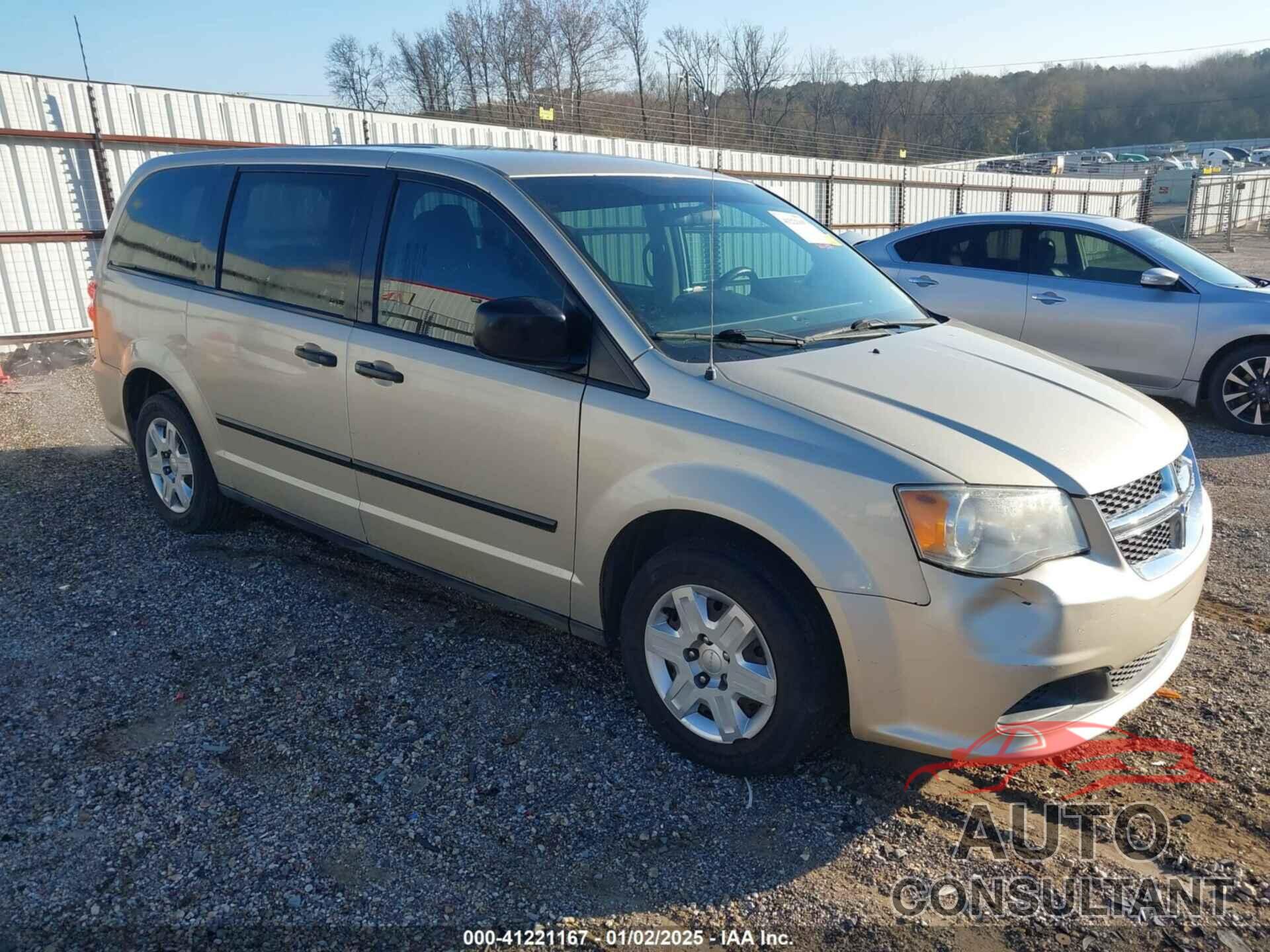 DODGE GRAND CARAVAN 2013 - 2C4RDGBG5DR506076